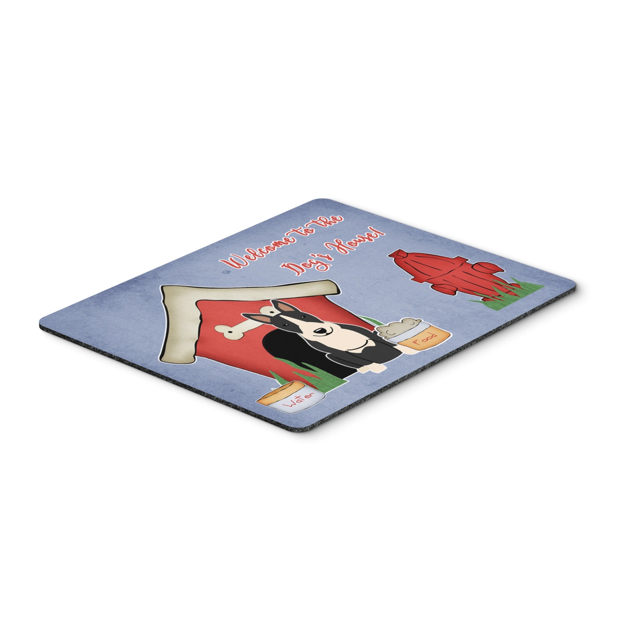 Caroline'S Treasures Bull Terrier Black White Mouse Pad,  Multicolor, 7.75X9.25 (Bb2887Mp)