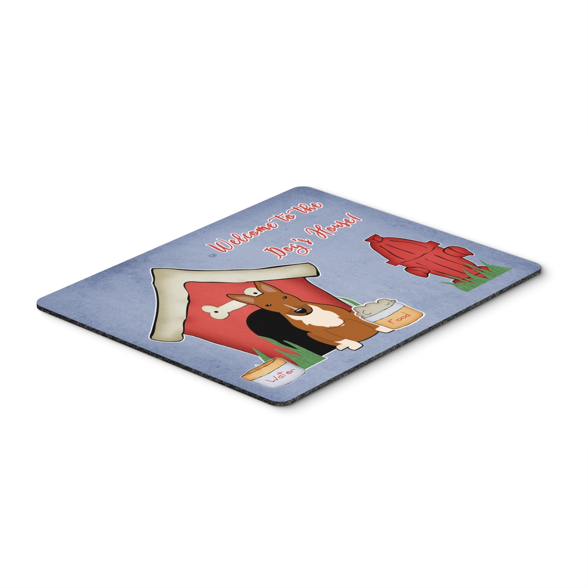 Caroline'S Treasures Dog House Collection Bull Terrier Red Mouse Pad,  Multicolor, 7.75X9.25 (Bb2888Mp)