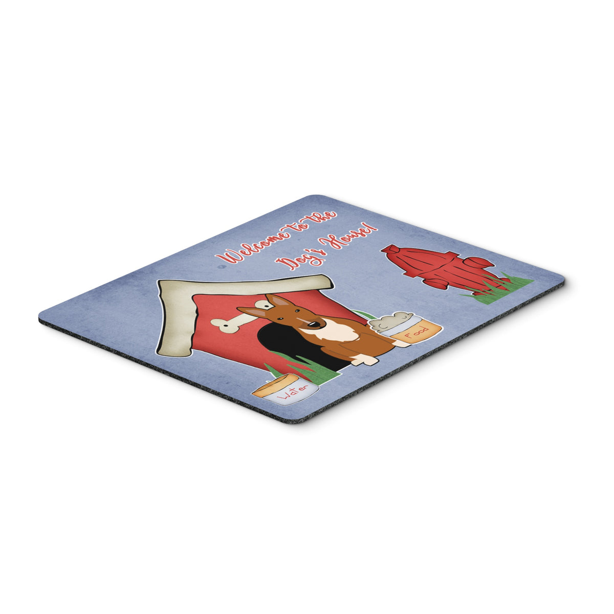 Caroline'S Treasures Dog House Collection Bull Terrier Red Mouse Pad,  Multicolor, 7.75X9.25 (Bb2888Mp)