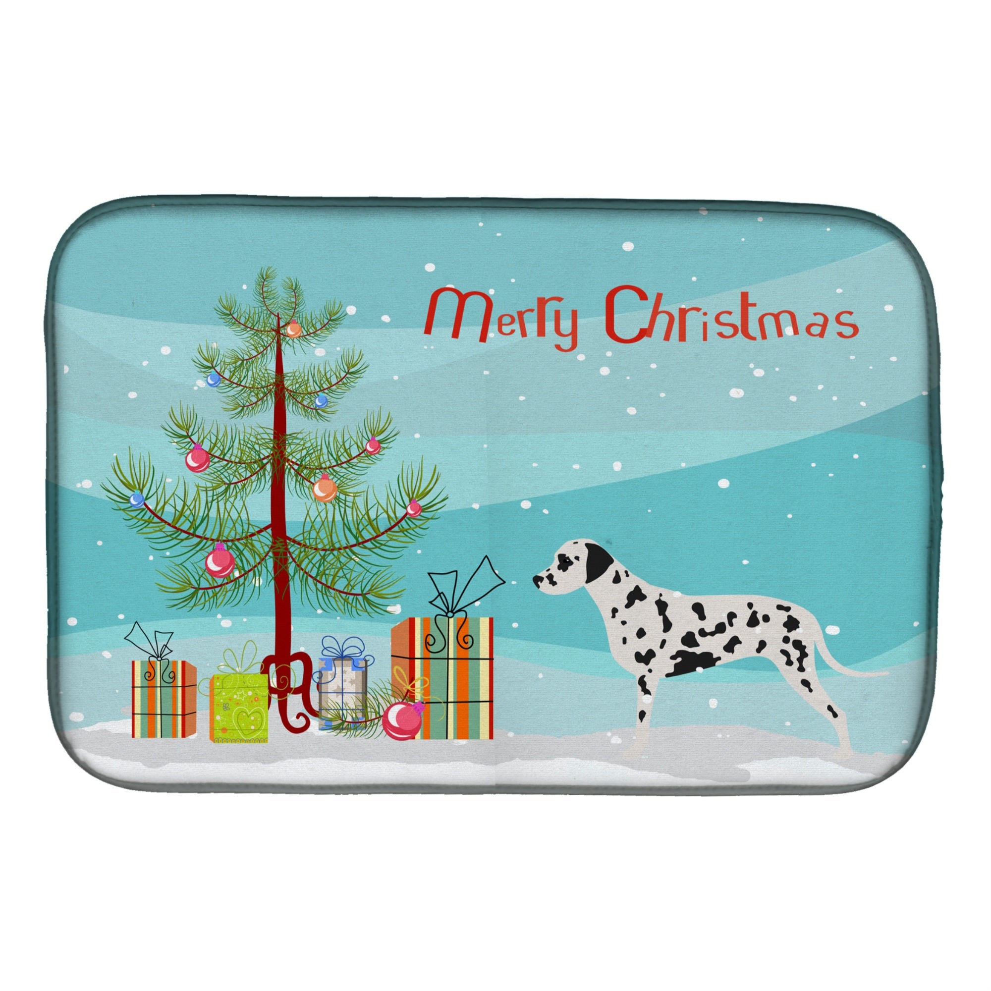 Caroline'S Treasures Bb2901Ddm Dish Drying Mat, 14 X 21, Multicolor