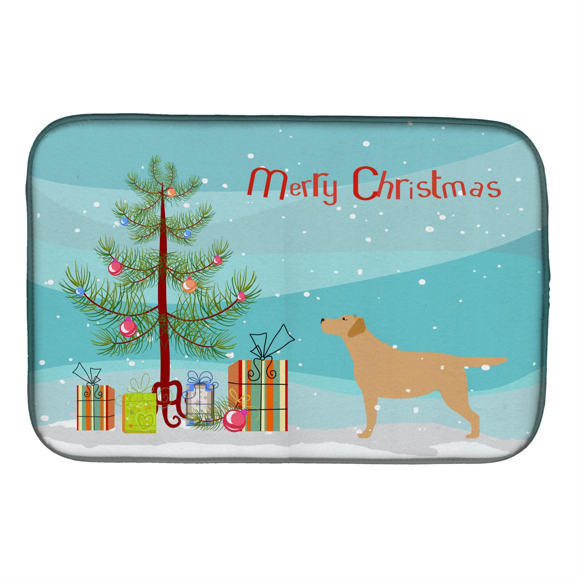 Caroline'S Treasures Bb2915Ddm Dish Drying Mat, 14 X 21, Multicolor