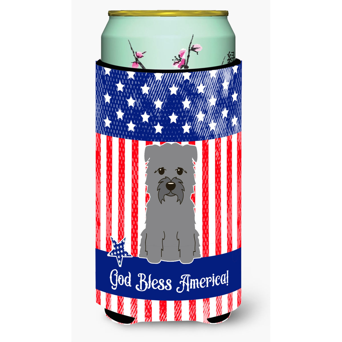 Caroline'S Treasures Bb3054Tbc Patriotic Usa Glen Of Imal Grey Tall Boy Hugger Cold-Beverage-Koozies, Multicolor