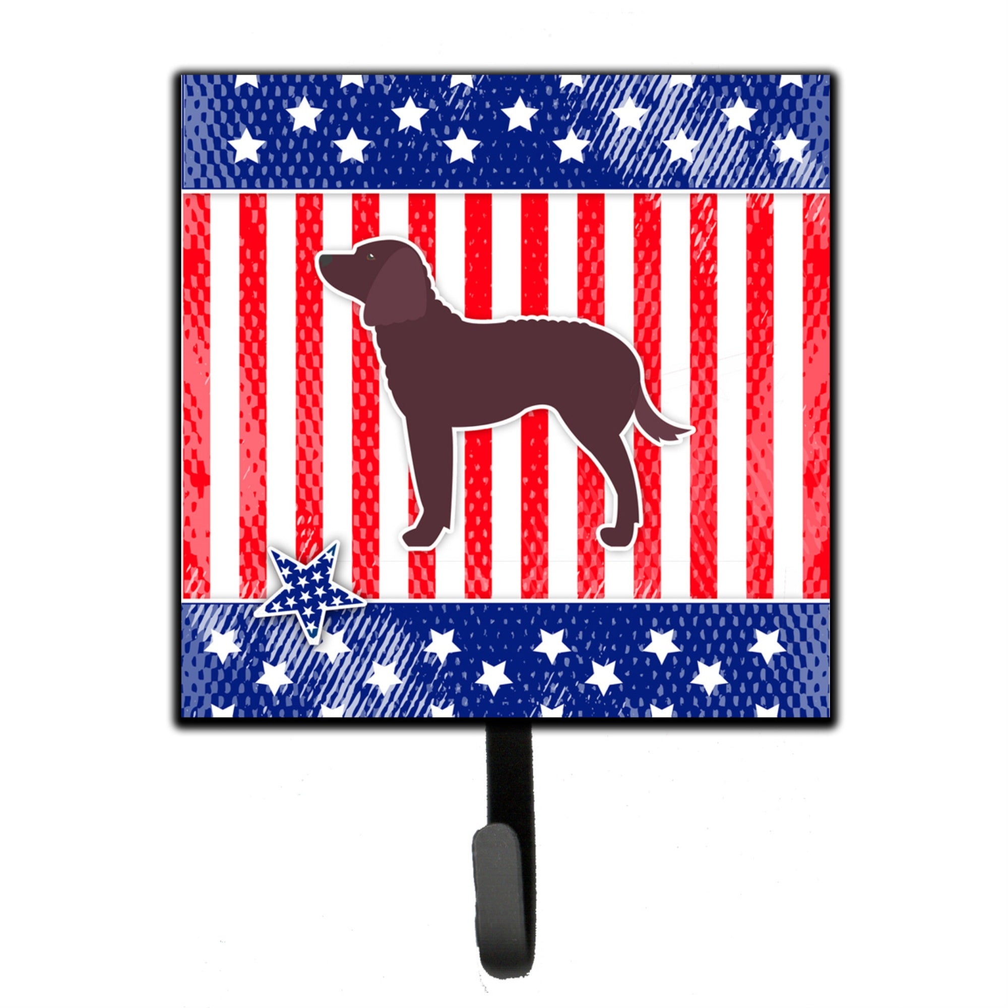 Caroline'S Treasures Ausa Patriotic Merican Water Spaniel Leash Or Key Holder Bb3301Sh4, Small, Multicolor