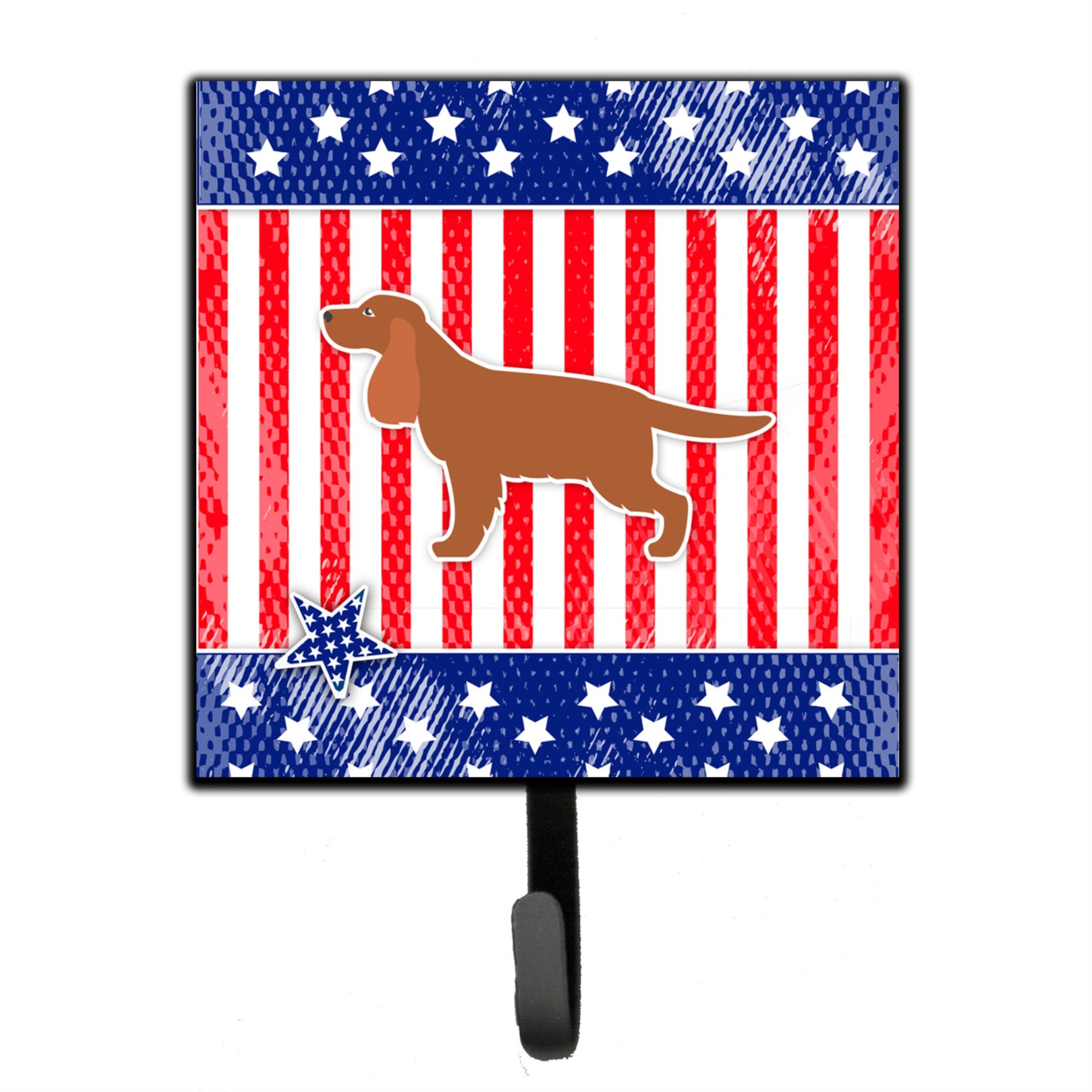 Caroline'S Treasures Usa Patriotic English Cocker Spaniel Leash Or Key Holder Bb3312Sh4, Small, Multicolor