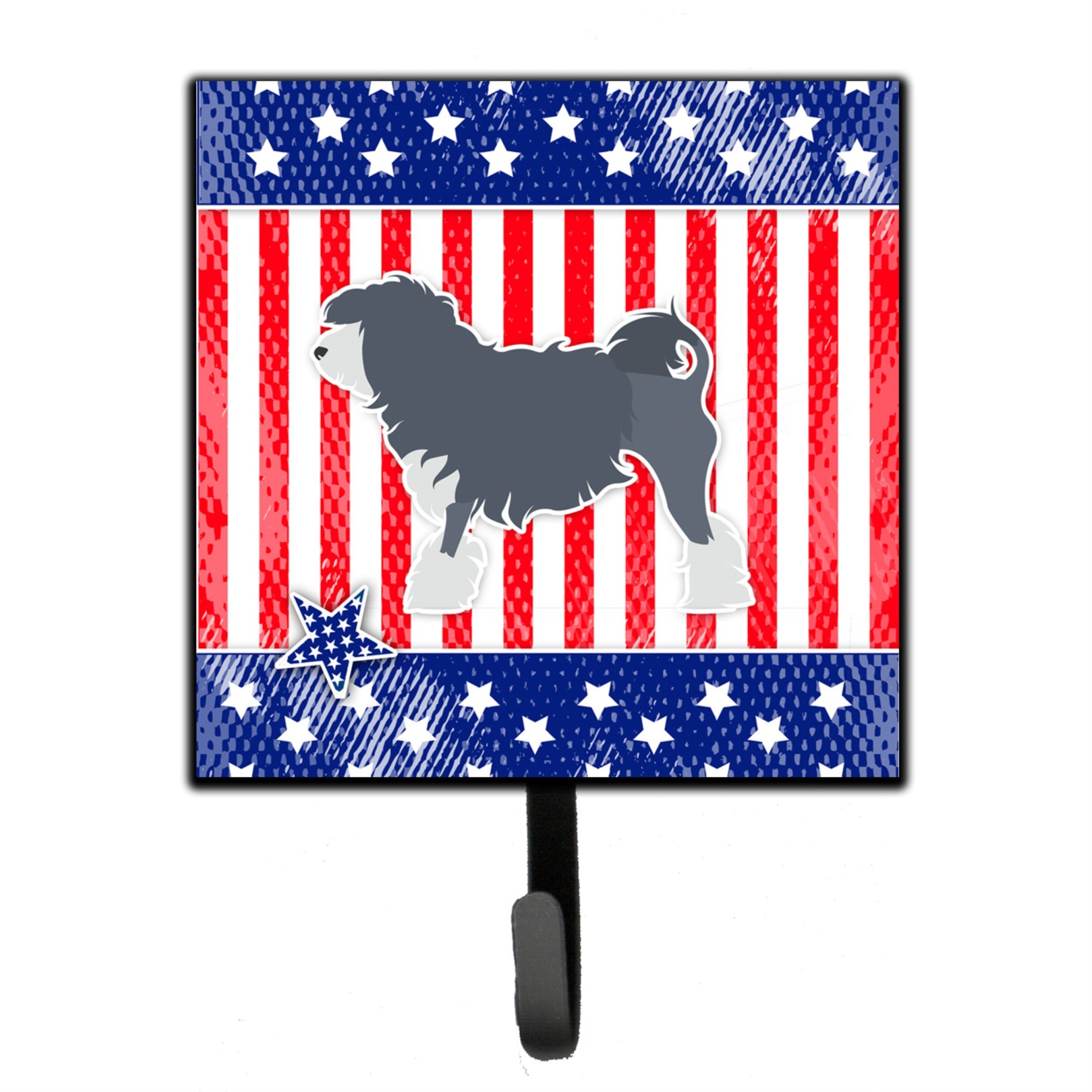 Caroline'S Treasures Usa Patriotic Lowchen Leash Or Key Holder Bb3335Sh4, Small, Multicolor