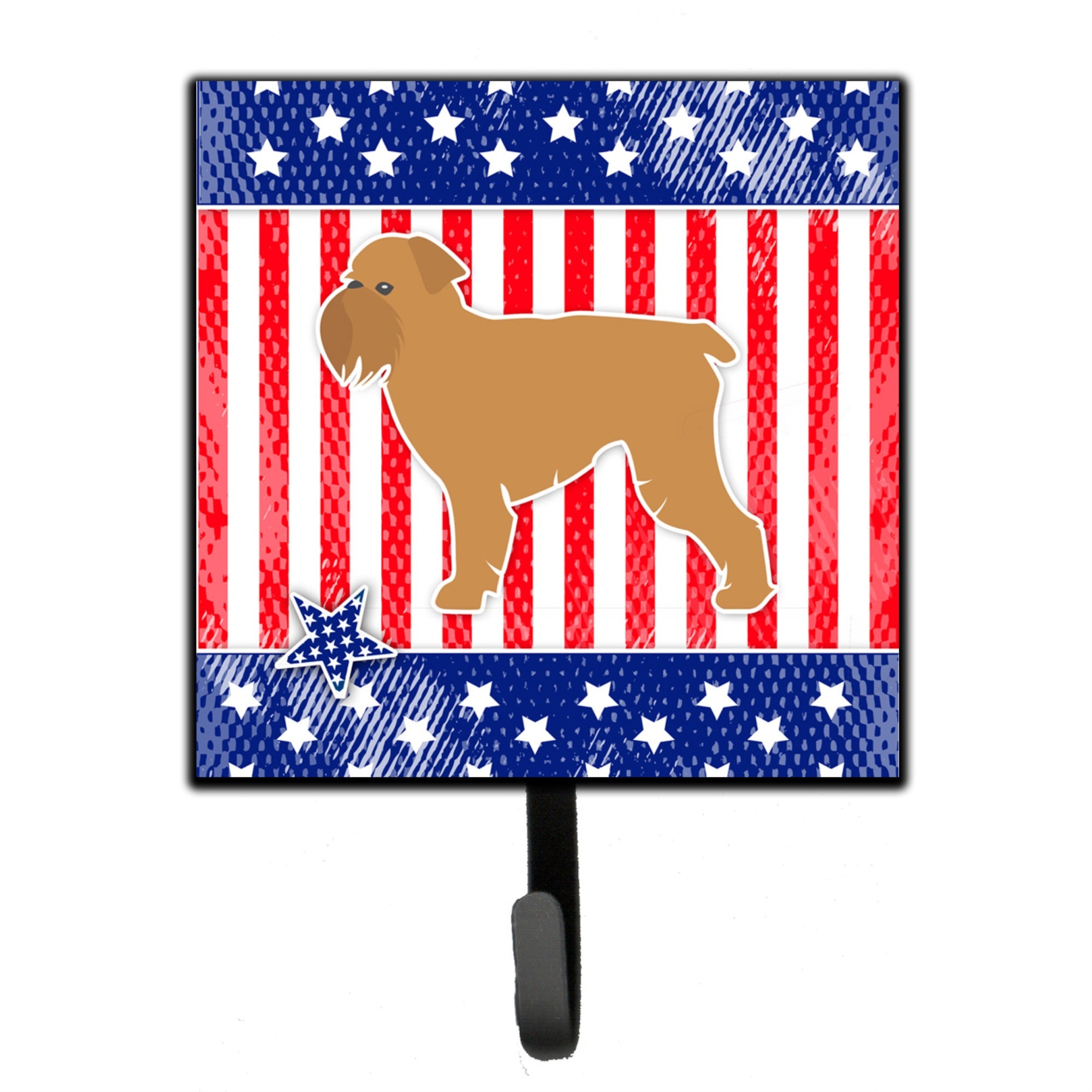 Caroline'S Treasures Usa Patriotic Brussels Griffon Leash Or Key Holder Bb3340Sh4, Small, Multicolor