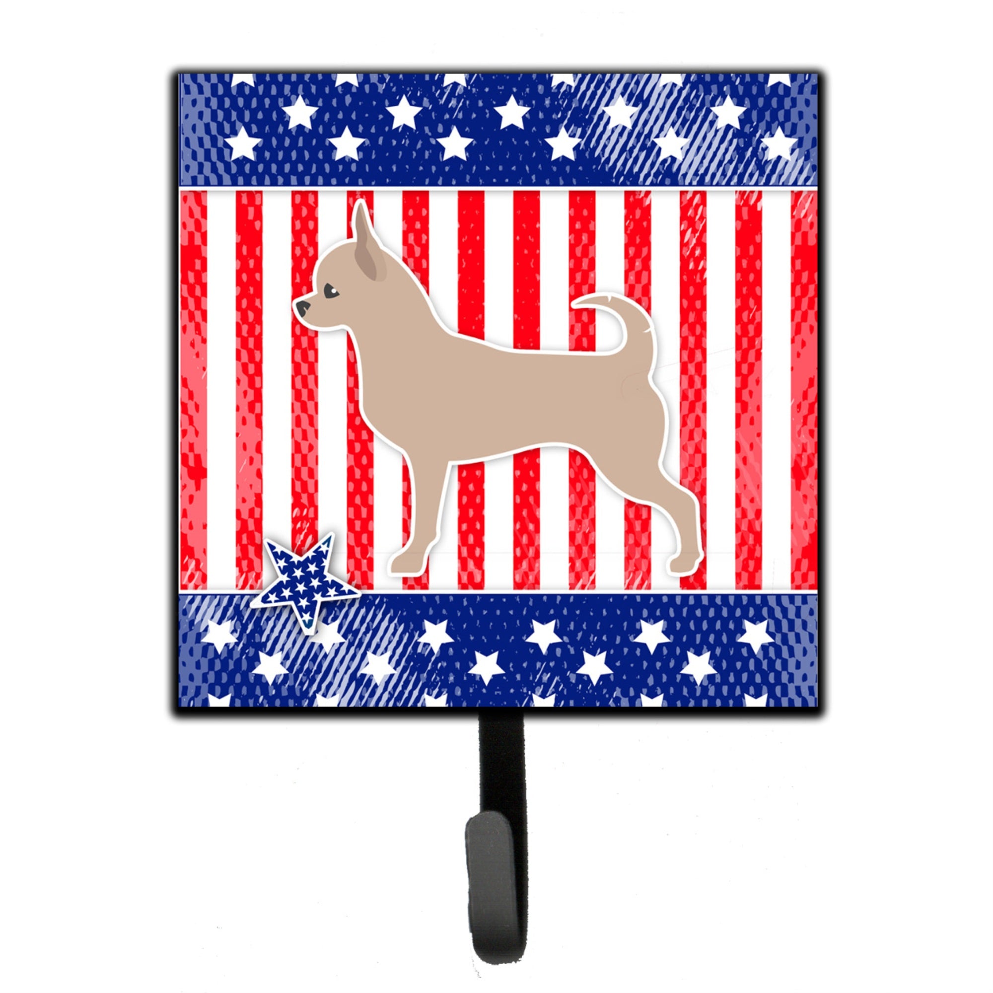 Caroline'S Treasures Usa Patriotic Chihuahua Leash Or Key Holder Bb3350Sh4, Small, Multicolor