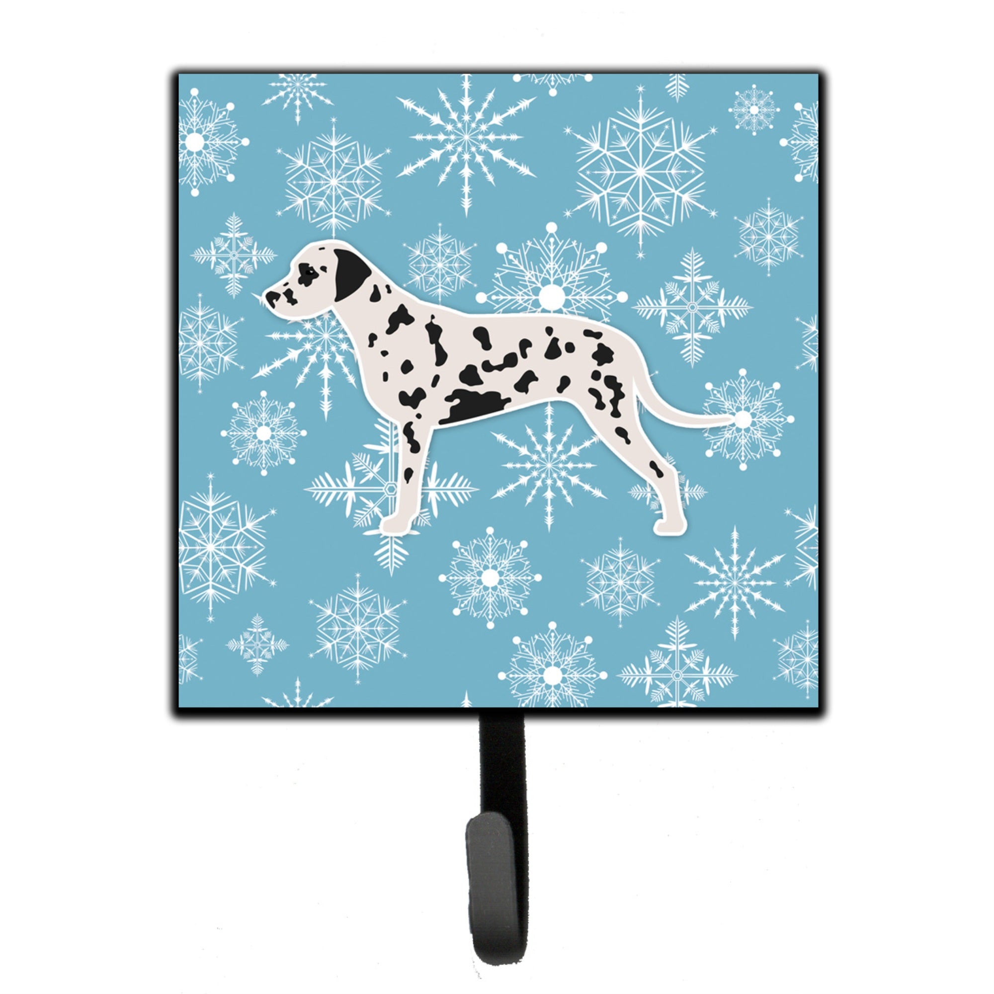 Caroline'S Treasures Winter Snowflake Dalmatian Leash Or Key Holder Bb3483Sh4, Small, Multicolor