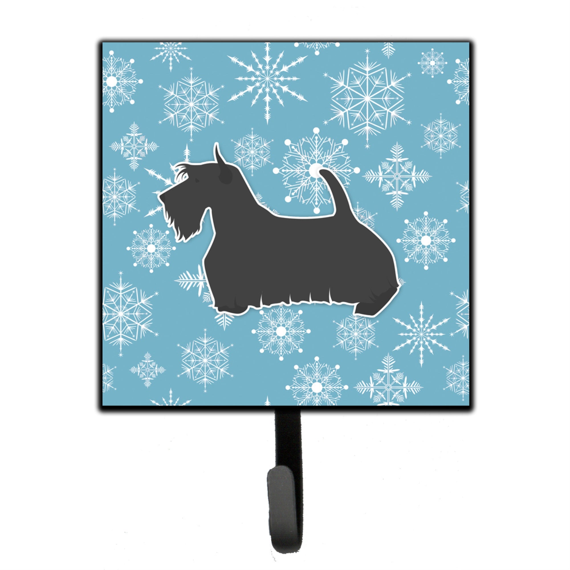 Caroline'S Treasures Winter Snowflake Scottish Terrier Leash Or Key Holder Bb3569Sh4, Small, Multicolor
