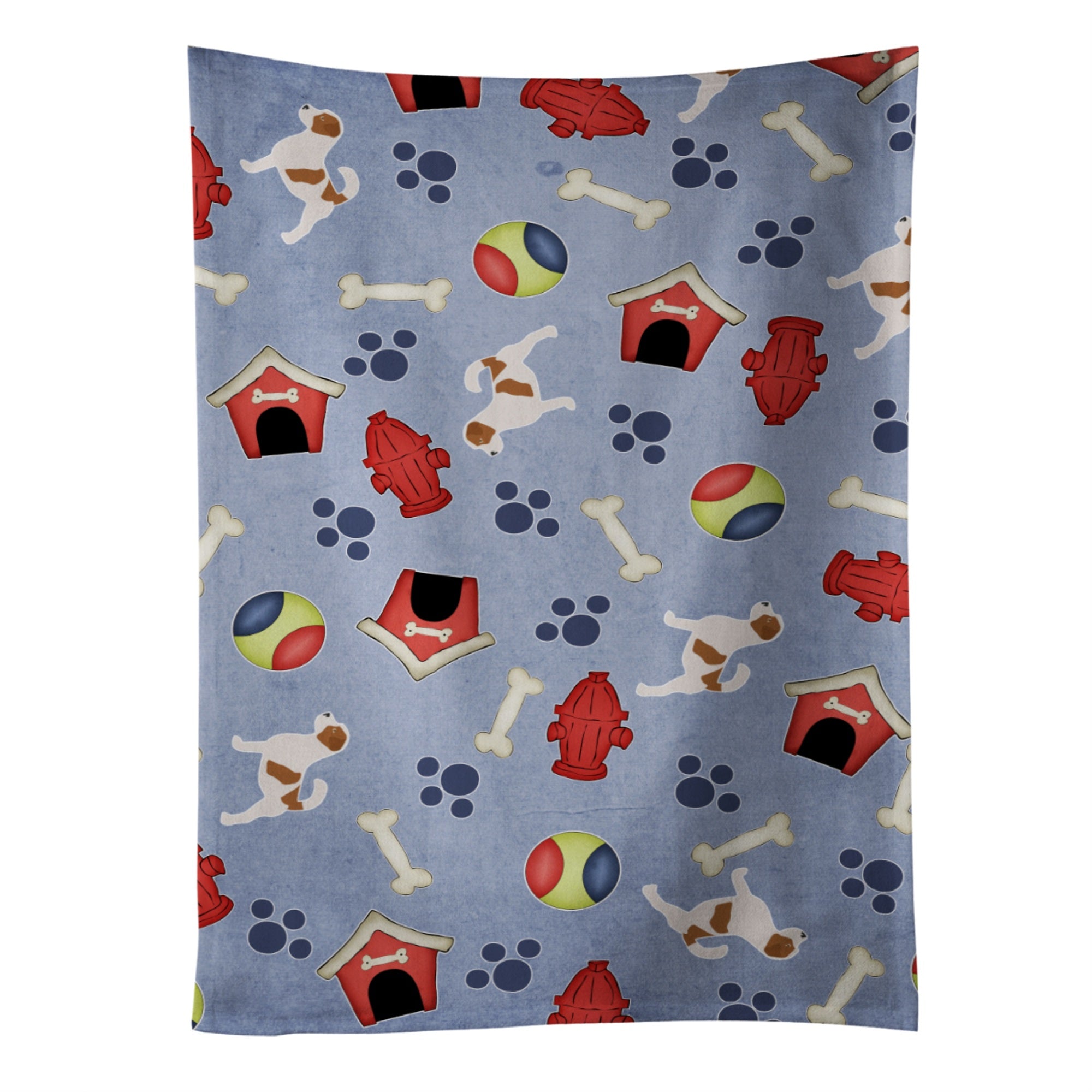 Caroline'S Treasures Bb3907Ktwl Jack Russell Terrier Kitchen Towel, 25 X 15, Multicolor