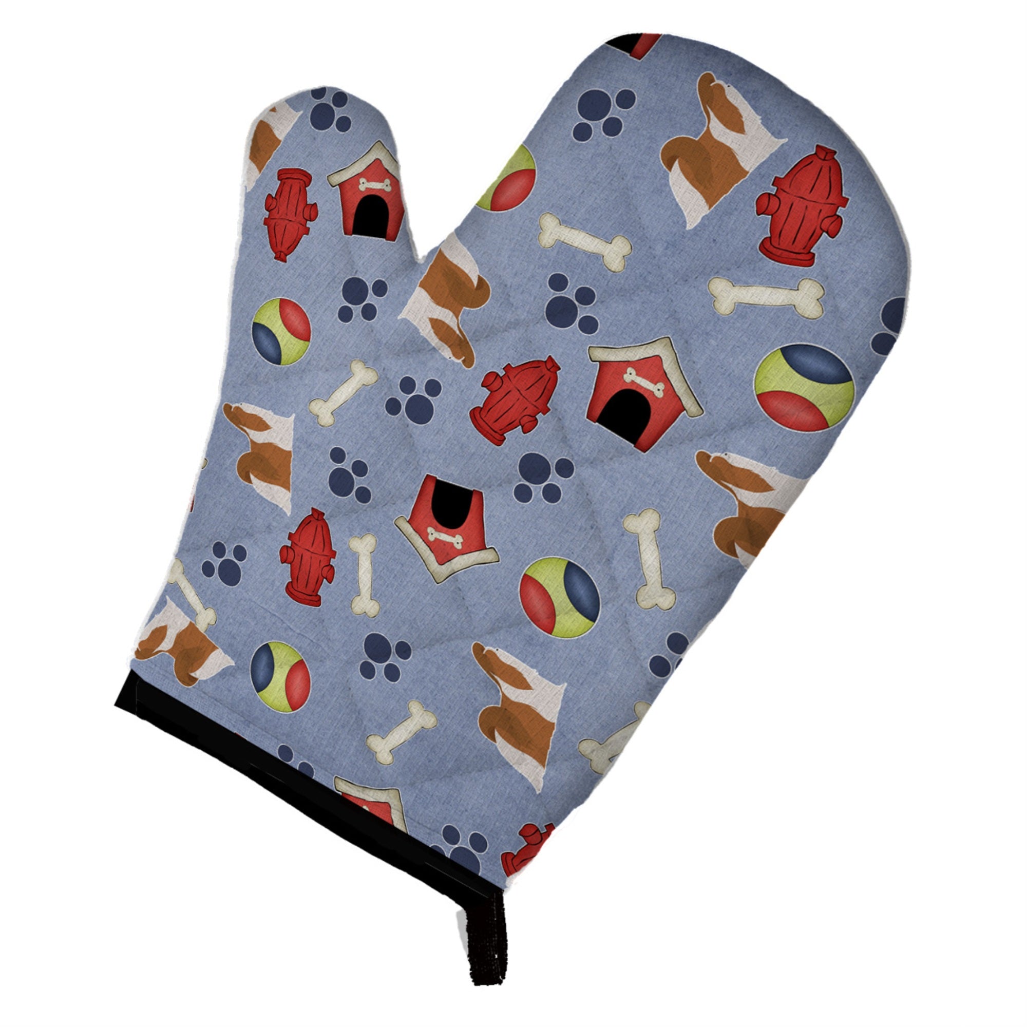 Caroline'S Treasures Bb3946Ovmt Shih Tzu Dog House Collection Oven Mitt, 12 By 8.5, Multicolor