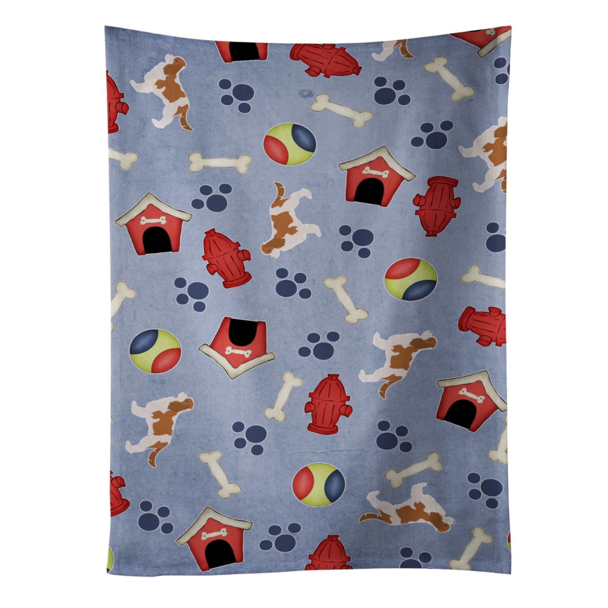 Caroline'S Treasures Bb3949Ktwl Cavalier King Charles Spaniel Kitchen Towel, 25 X 15, Multicolor