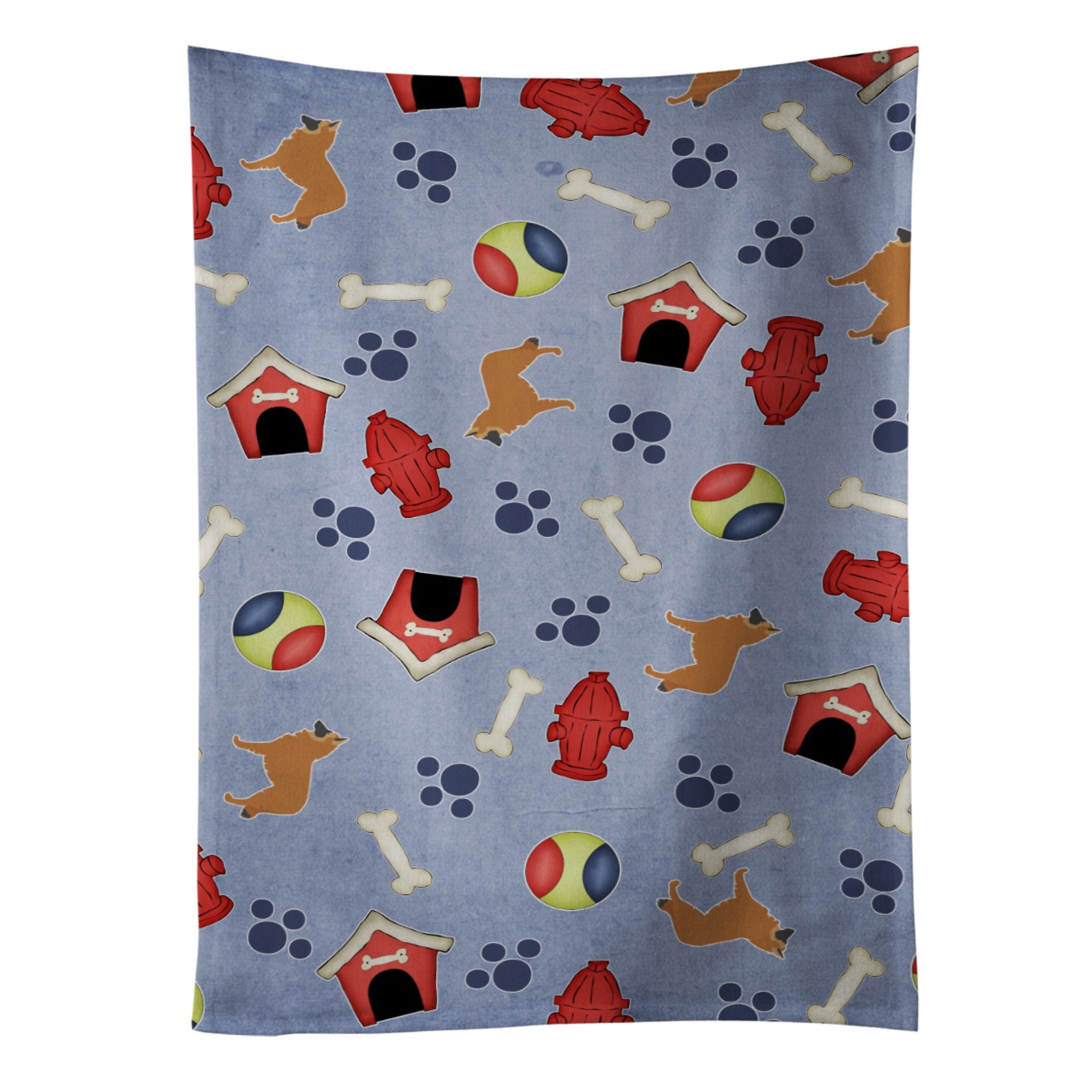 Caroline'S Treasures Bb3961Ktwl Belgian Shepherd Dog House Kitchen Towel, 25 X 15, Multicolor
