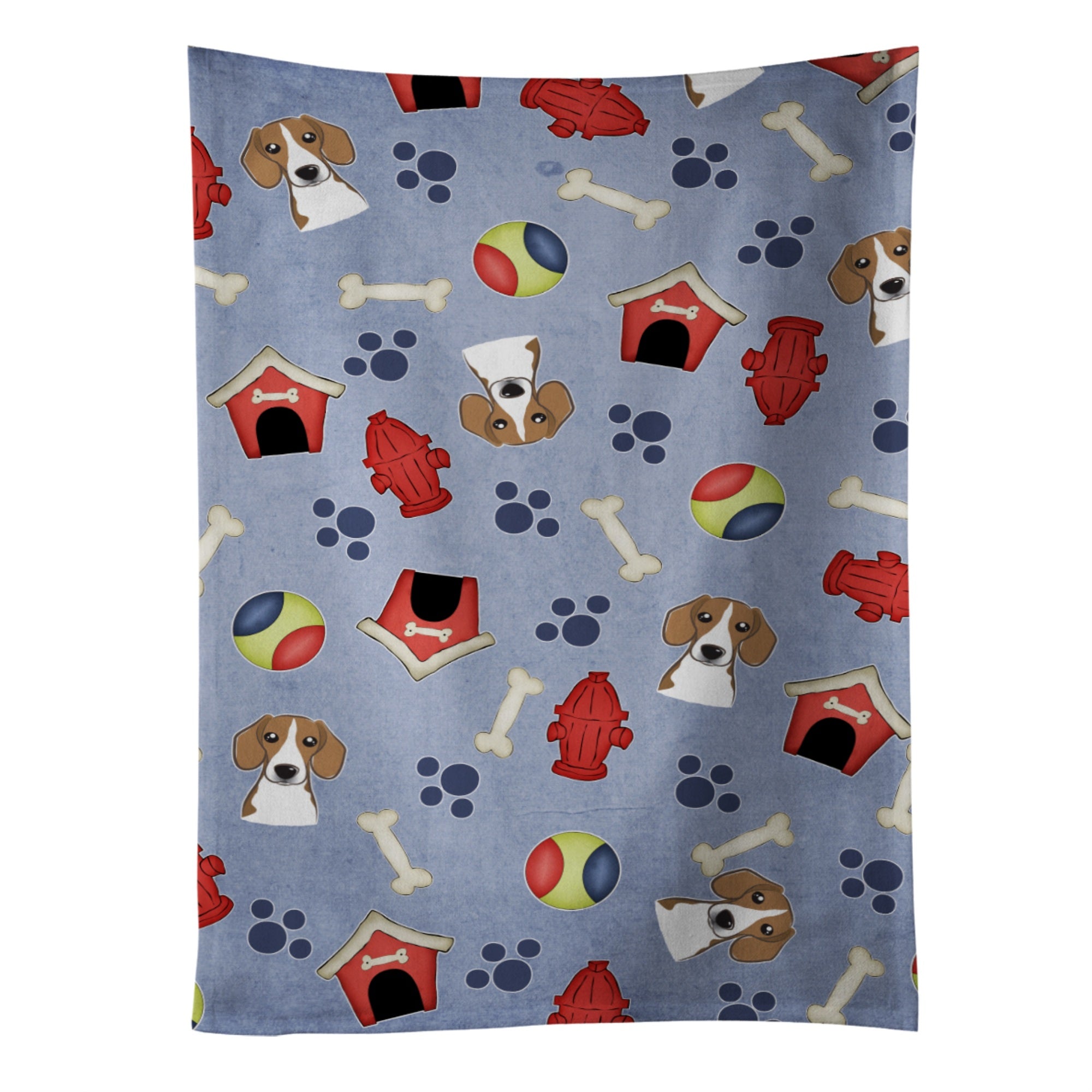 Caroline'S Treasures Bb4018Ktwl Dog House Collection Beagle Kitchen Towel, 25 X 15, Multicolor