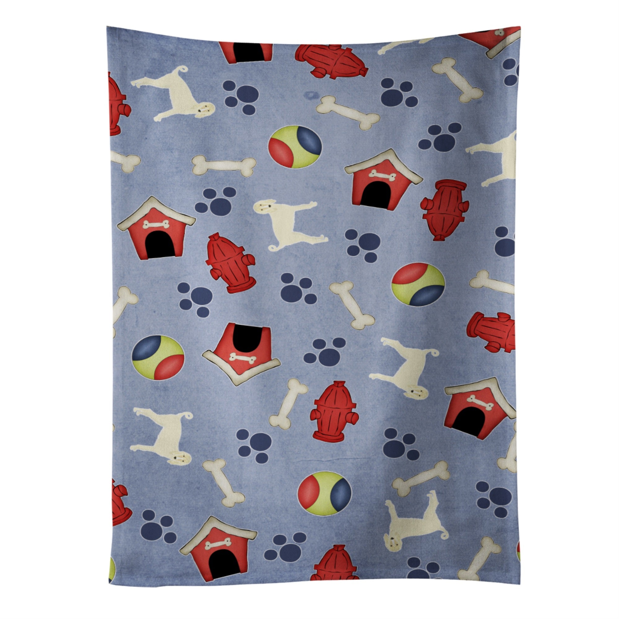 Caroline'S Treasures Bb4043Ktwl Dog House Collection Afghan Hound Kitchen Towel, 25 X 15, Multicolor