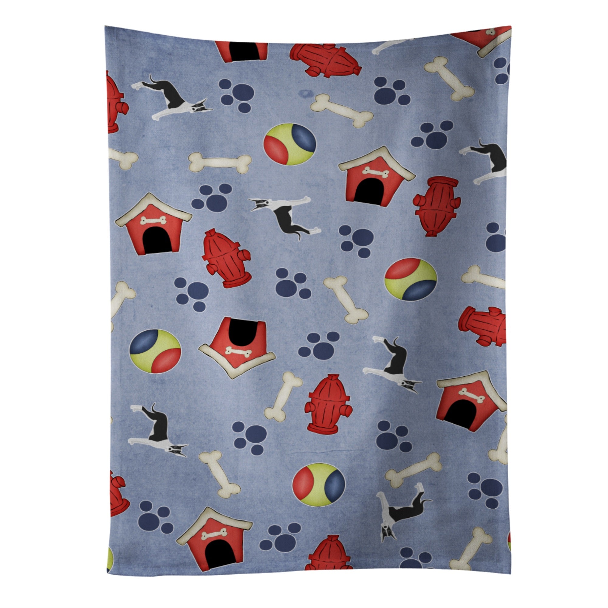 Caroline'S Treasures Bb4094Ktwl Mantle Cropped Great Dane Kitchen Towel, 25 X 15, Multicolor