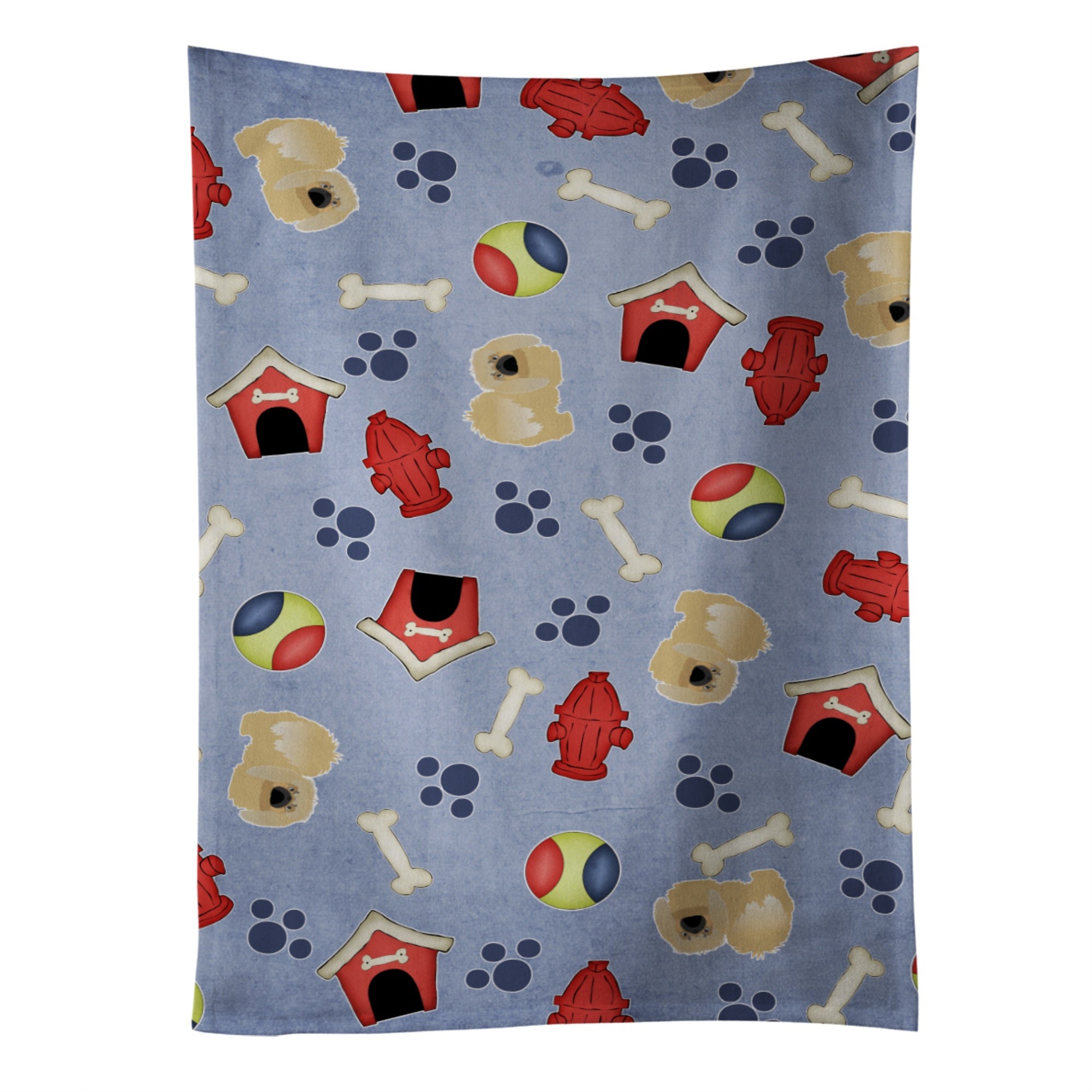 Caroline'S Treasures Bb4108Ktwl Dog House Collection Pekingese Kitchen Towel, 25 X 15, Multicolor