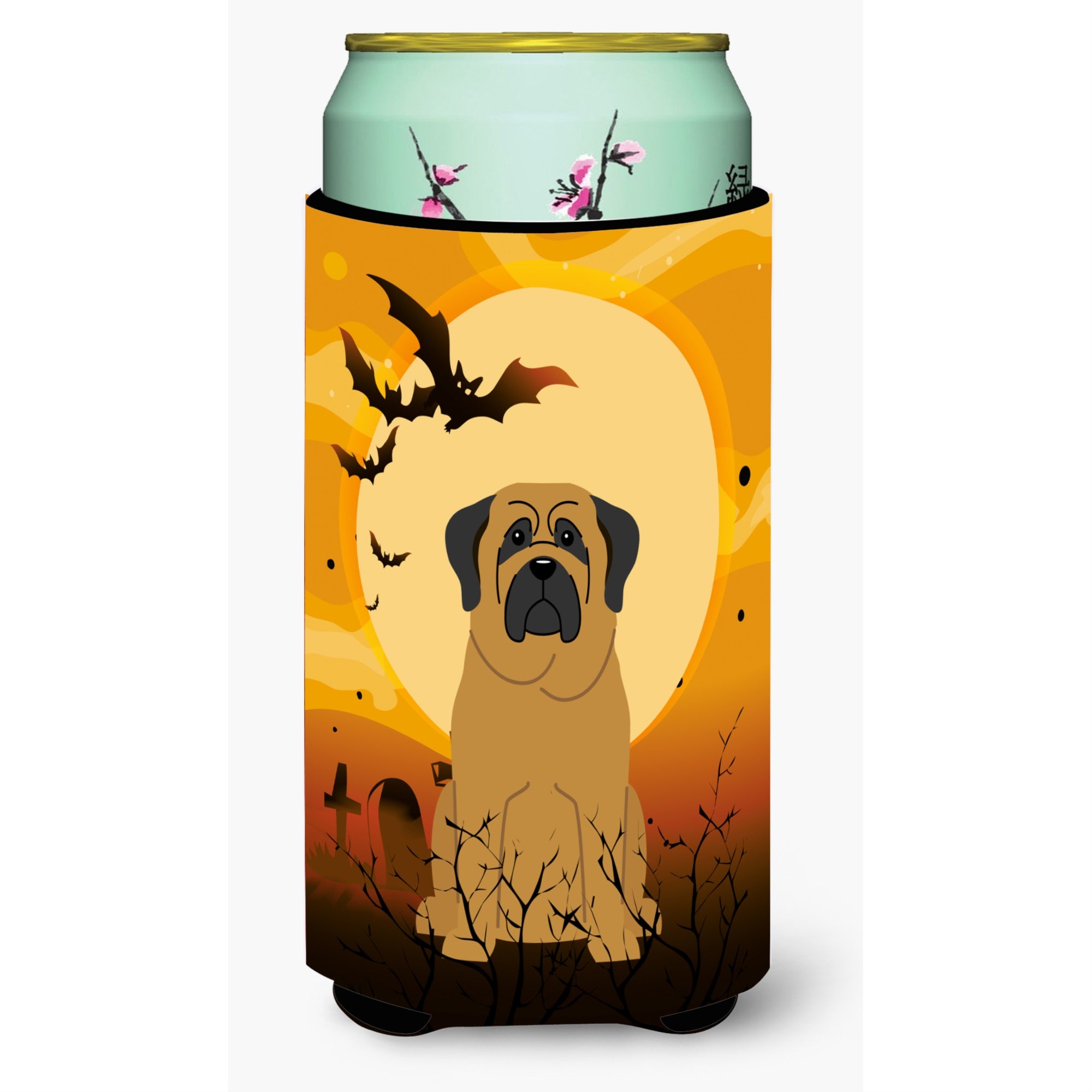 Caroline'S Treasures Halloween Mastiff Tall Boy Beverage Insulator Hugger Bb4284Tbc, Multicolor