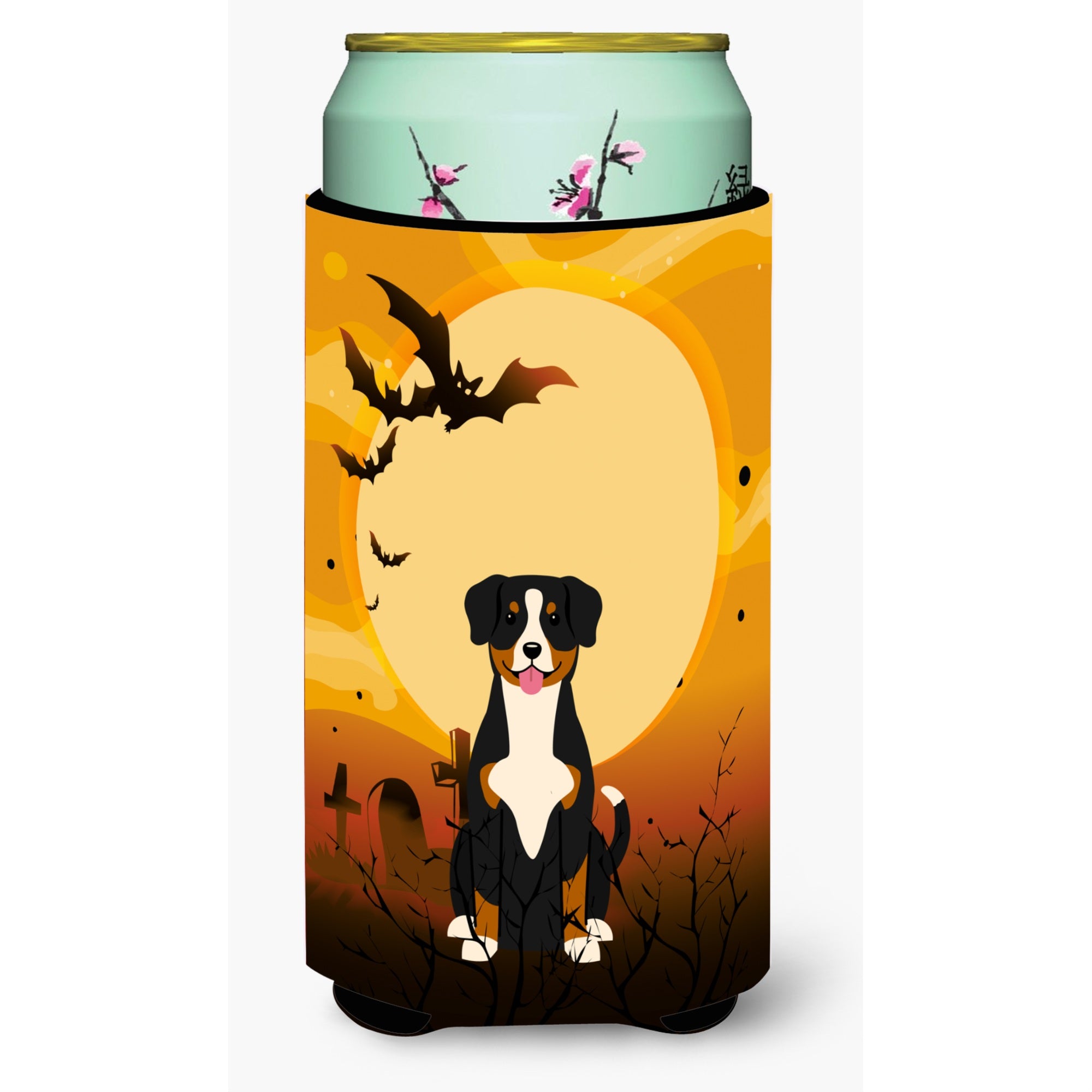 Caroline'S Treasures Halloween Entlebucher Tall Boy Beverage Insulator Hugger Bb4304Tbc, Multicolor