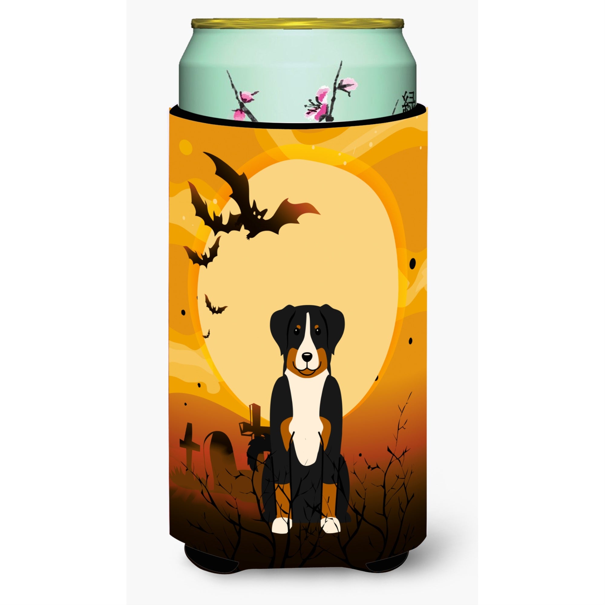 Caroline'S Treasures Halloween Appenzeller Sennenhund Tall Boy Beverage Insulator Hugger Bb4309Tbc, Multicolor