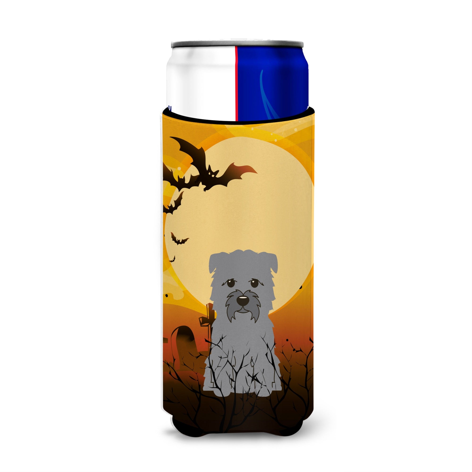 Caroline'S Treasures Bb4325Muk Halloween Glen Of Imal Grey Michelob Ultra Hugger For Slim Cans, Multicolor