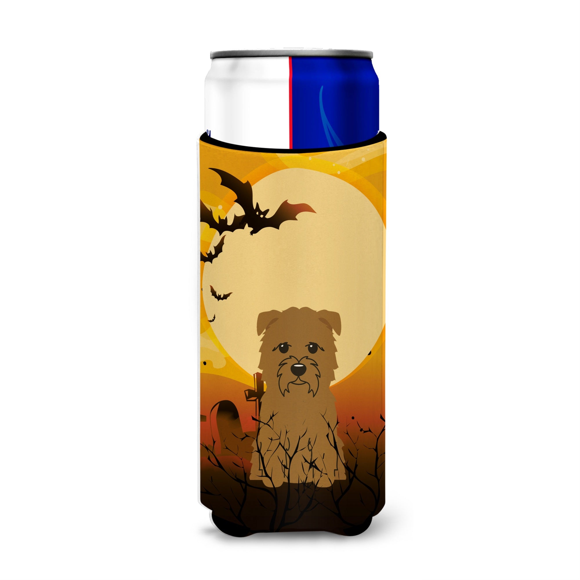 Caroline'S Treasures Bb4326Muk Halloween Glen Of Imal Tan Michelob Ultra Hugger For Slim Cans, Multicolor