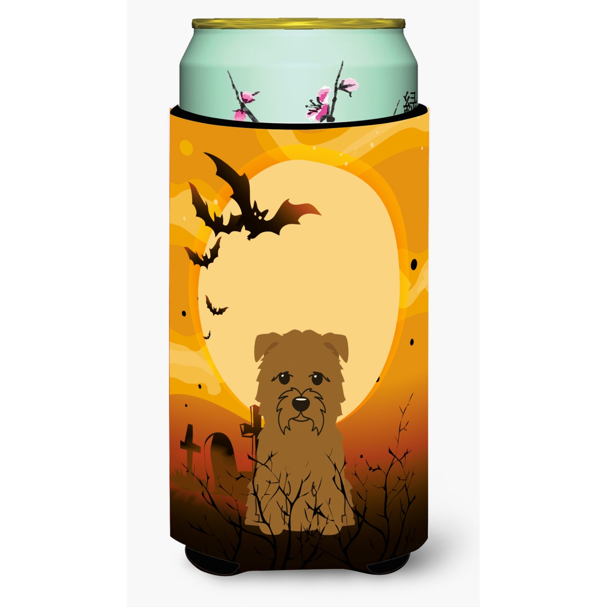 Caroline'S Treasures Halloween Glen Of Imal Tan Tall Boy Beverage Insulator Hugger Bb4326Tbc, Multicolor