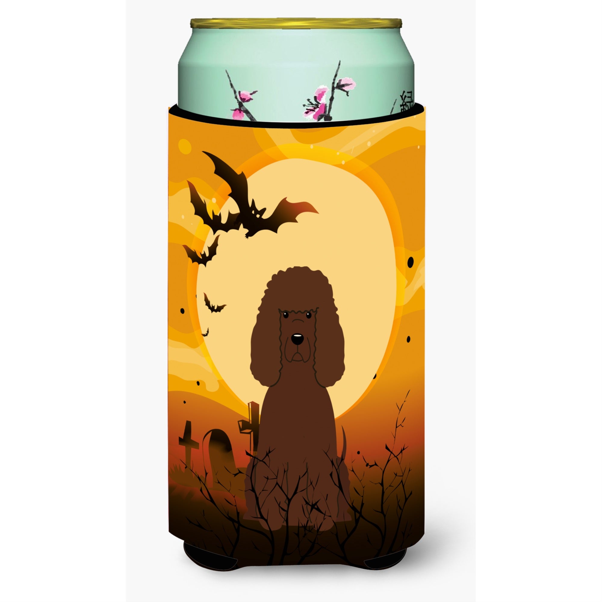 Caroline'S Treasures Halloween Irish Water Spaniel Tall Boy Beverage Insulator Hugger Bb4329Tbc, Multicolor