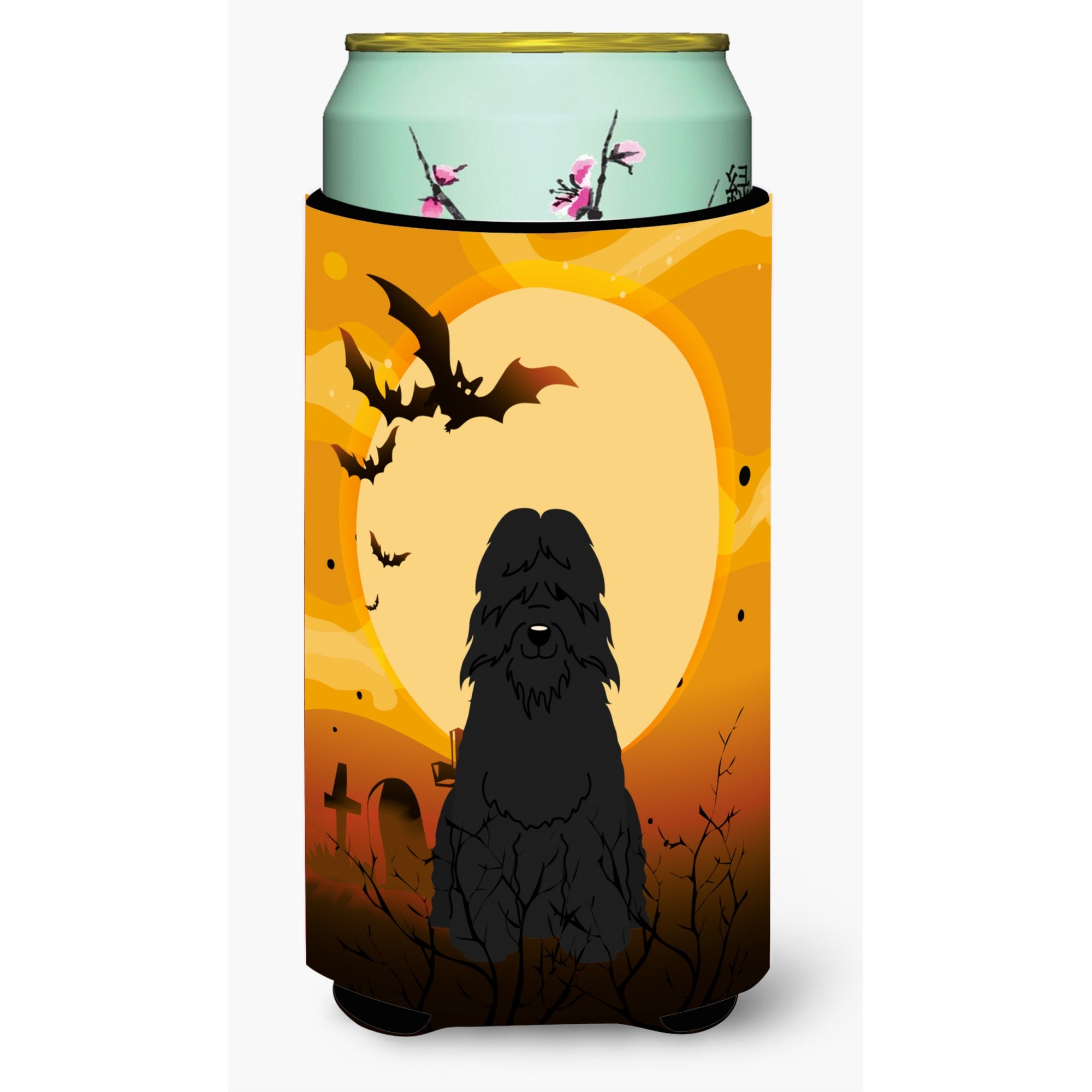 Caroline'S Treasures Halloween Bouvier Des Flandres Tall Boy Beverage Insulator Hugger Bb4340Tbc, Multicolor