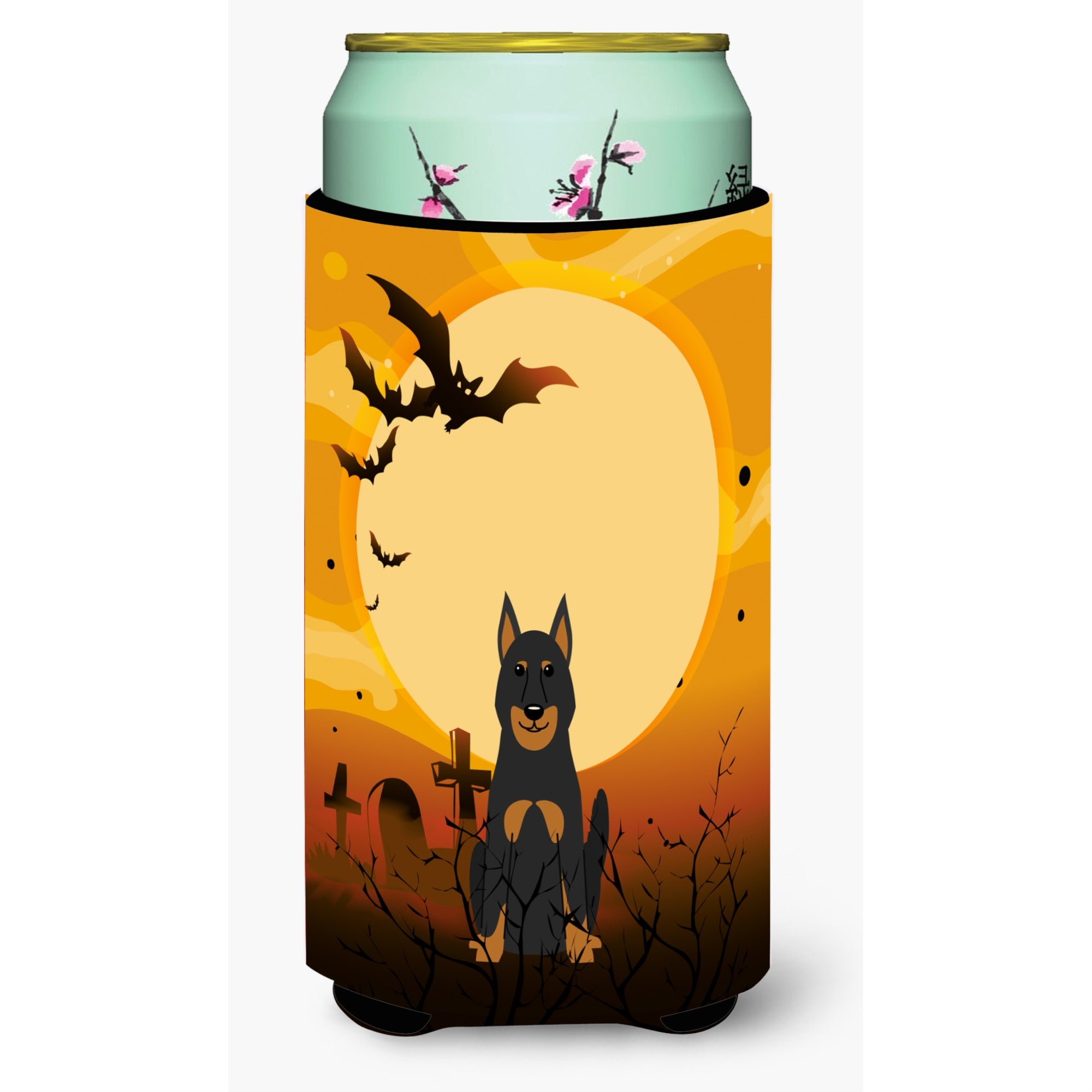 Caroline'S Treasures Halloween Beauce Shepherd Dog Tall Boy Beverage Insulator Hugger Bb4346Tbc, Multicolor