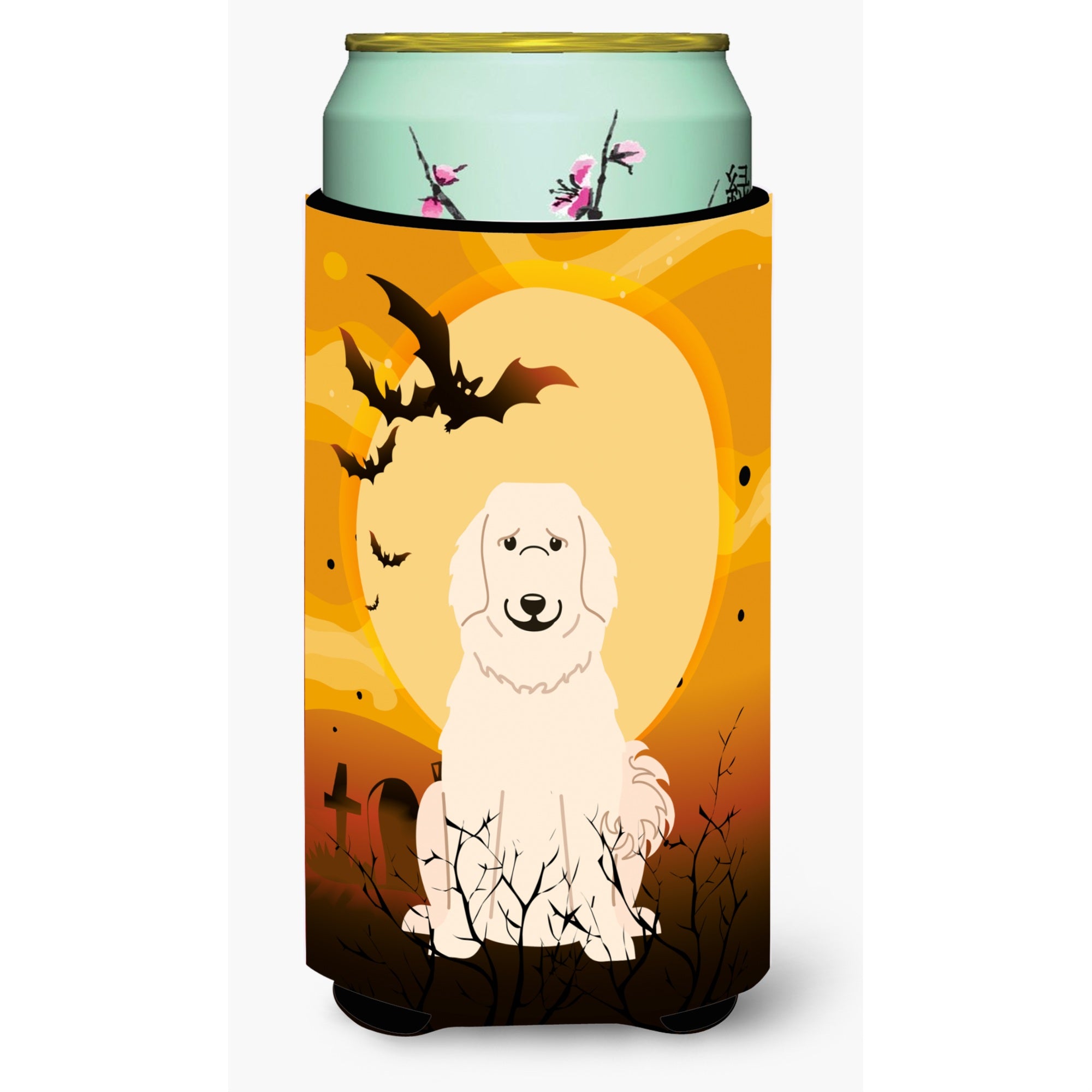 Caroline'S Treasures Halloween Great Pyrenese Tall Boy Beverage Insulator Hugger Bb4349Tbc, Multicolor