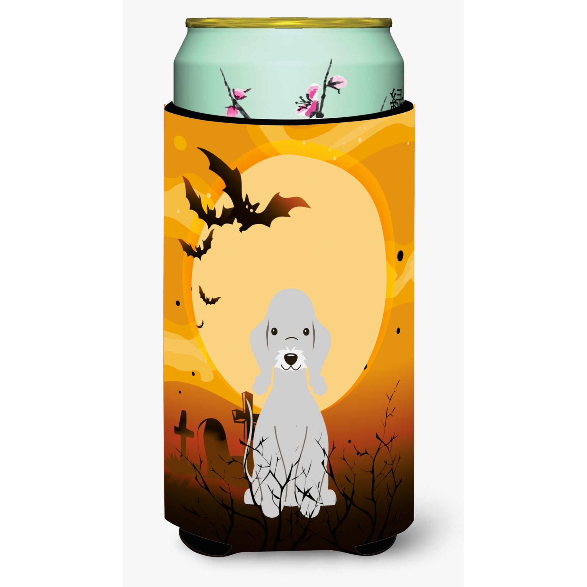 Caroline'S Treasures Halloween Bedlington Terrier Blue Tall Boy Beverage Insulator Hugger Bb4356Tbc, Multicolor