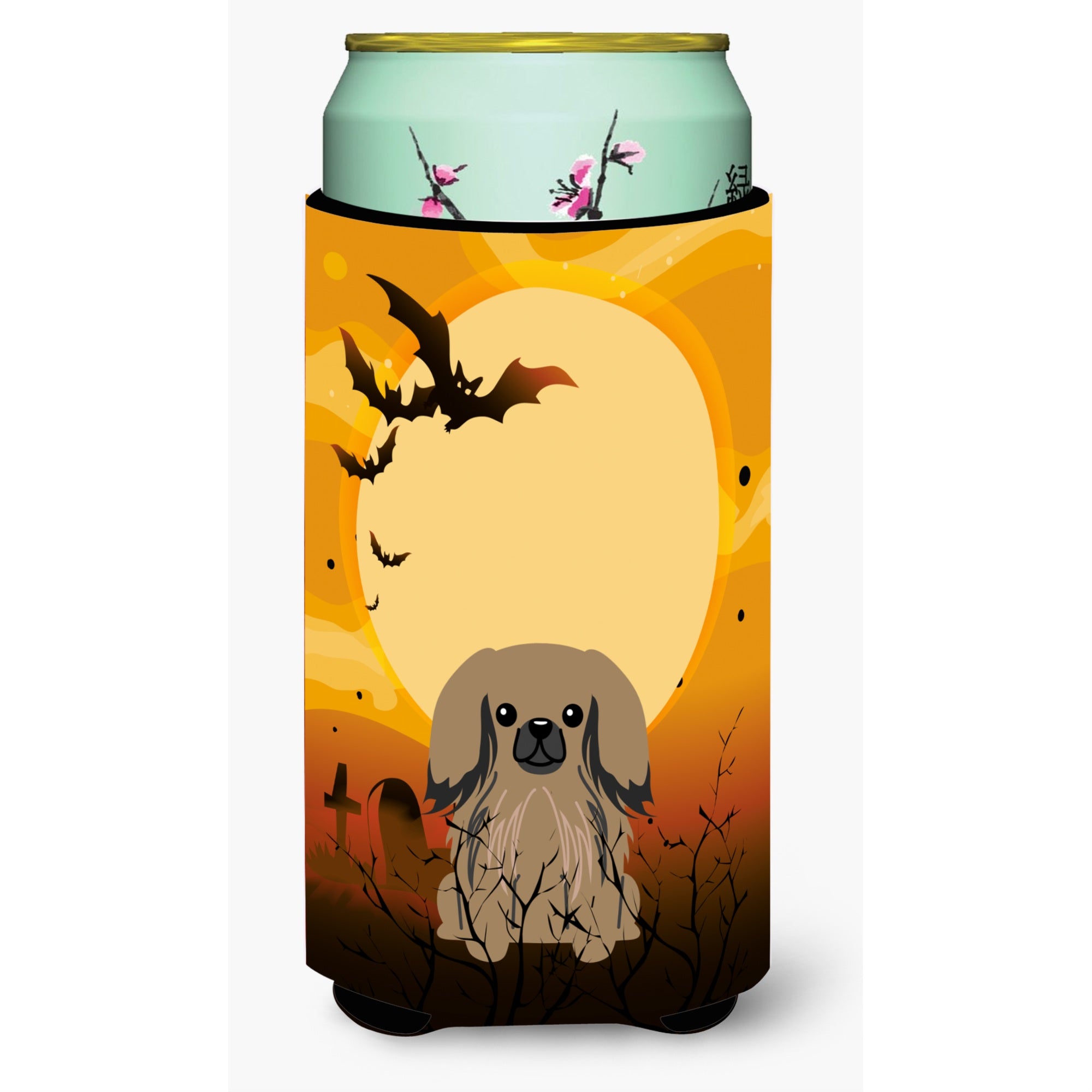 Caroline'S Treasures Halloween Pekingnese Tan Tall Boy Beverage Insulator Hugger Bb4368Tbc, Multicolor
