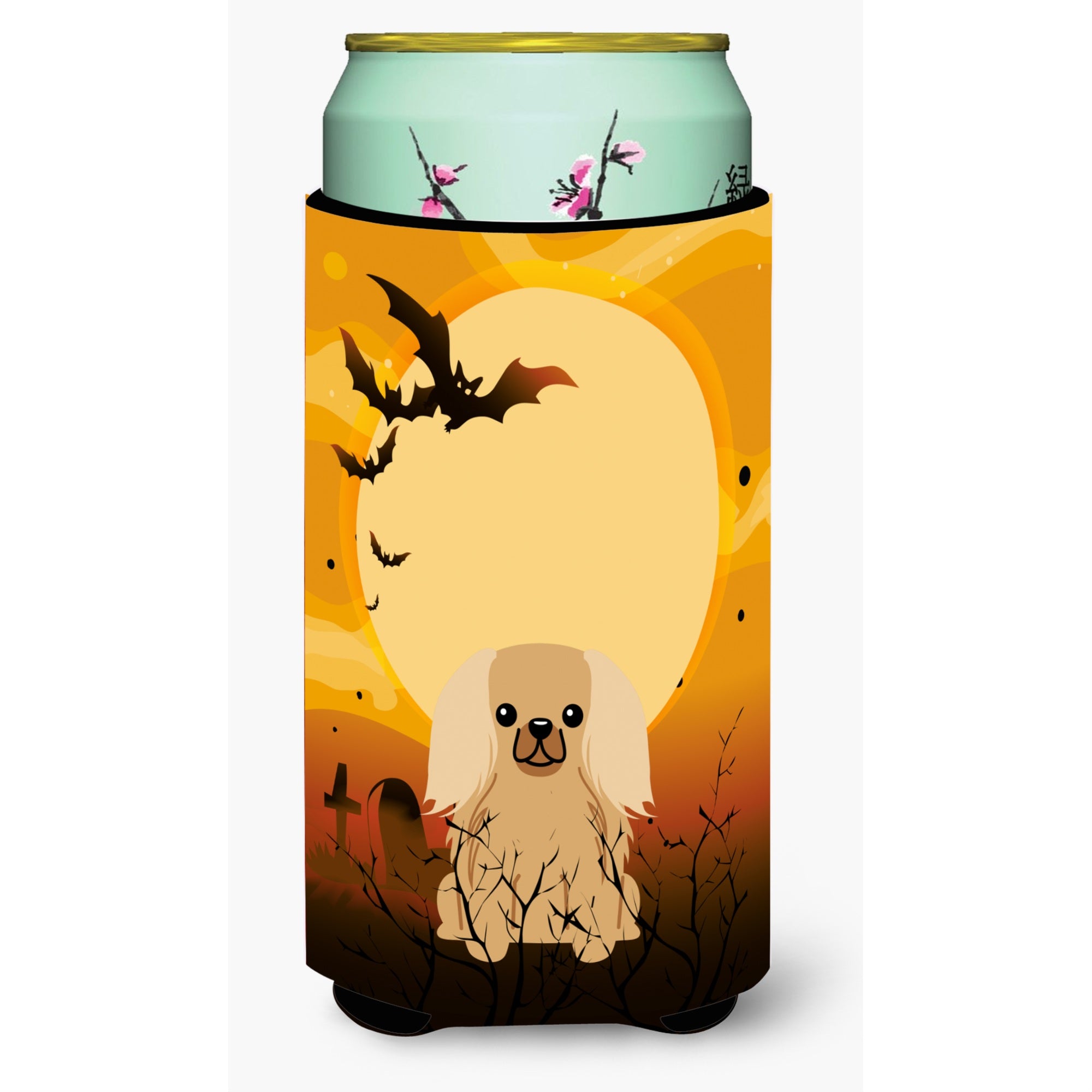 Caroline'S Treasures Halloween Pekingnese Fawn Sable Tall Boy Beverage Insulator Hugger Bb4370Tbc, Multicolor