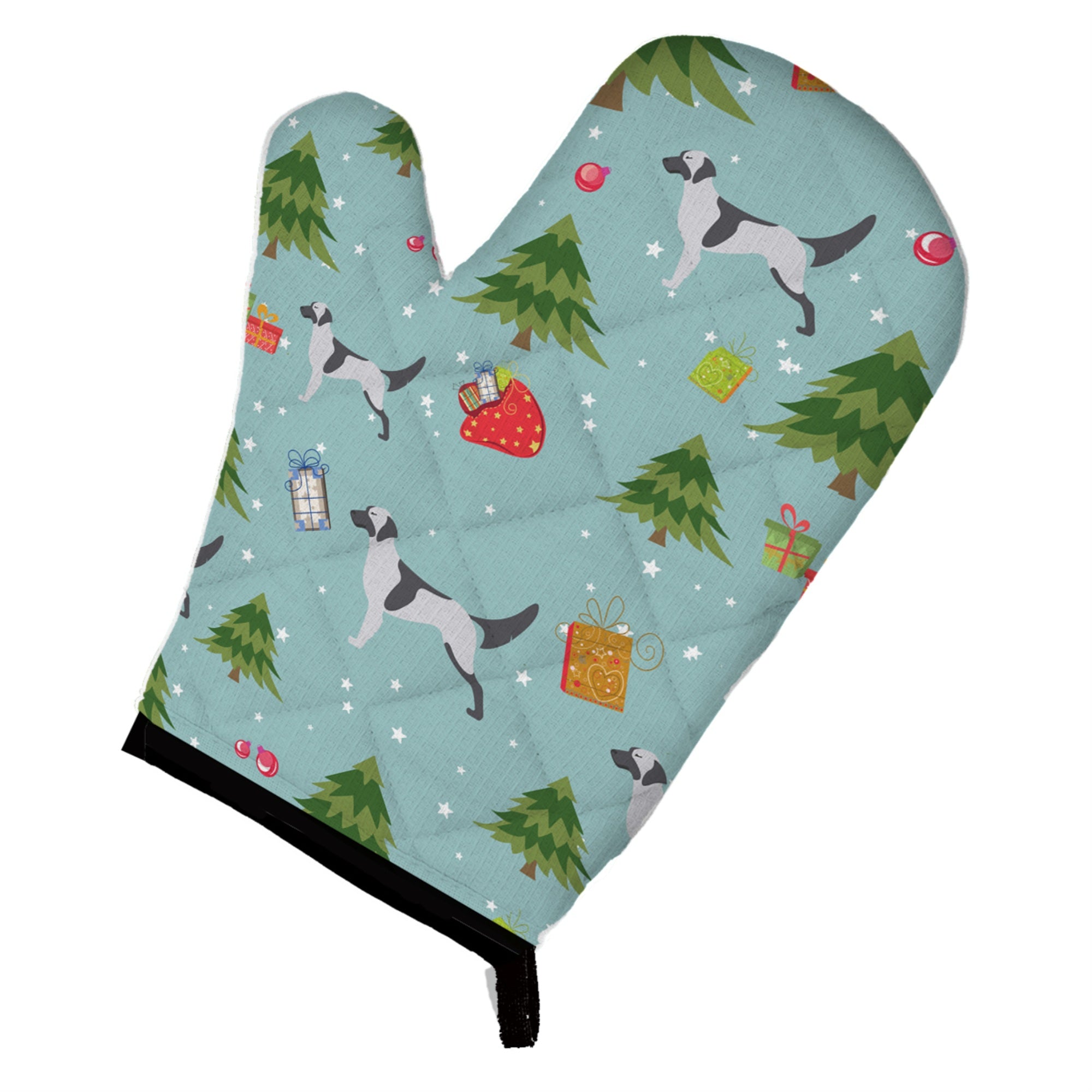 Caroline'S Treasures Bb4805Ovmt Christmas English Setter Oven Mitt, 12 By 8.5, Multicolor