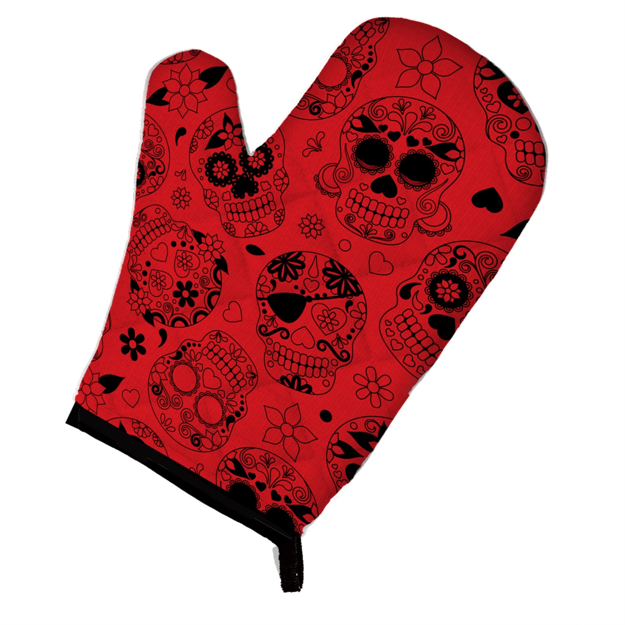 Caroline'S Treasures Bb5119Ovmt Day Of The Dead Orange Oven Mitt, Multicolor, 12 X 8.5