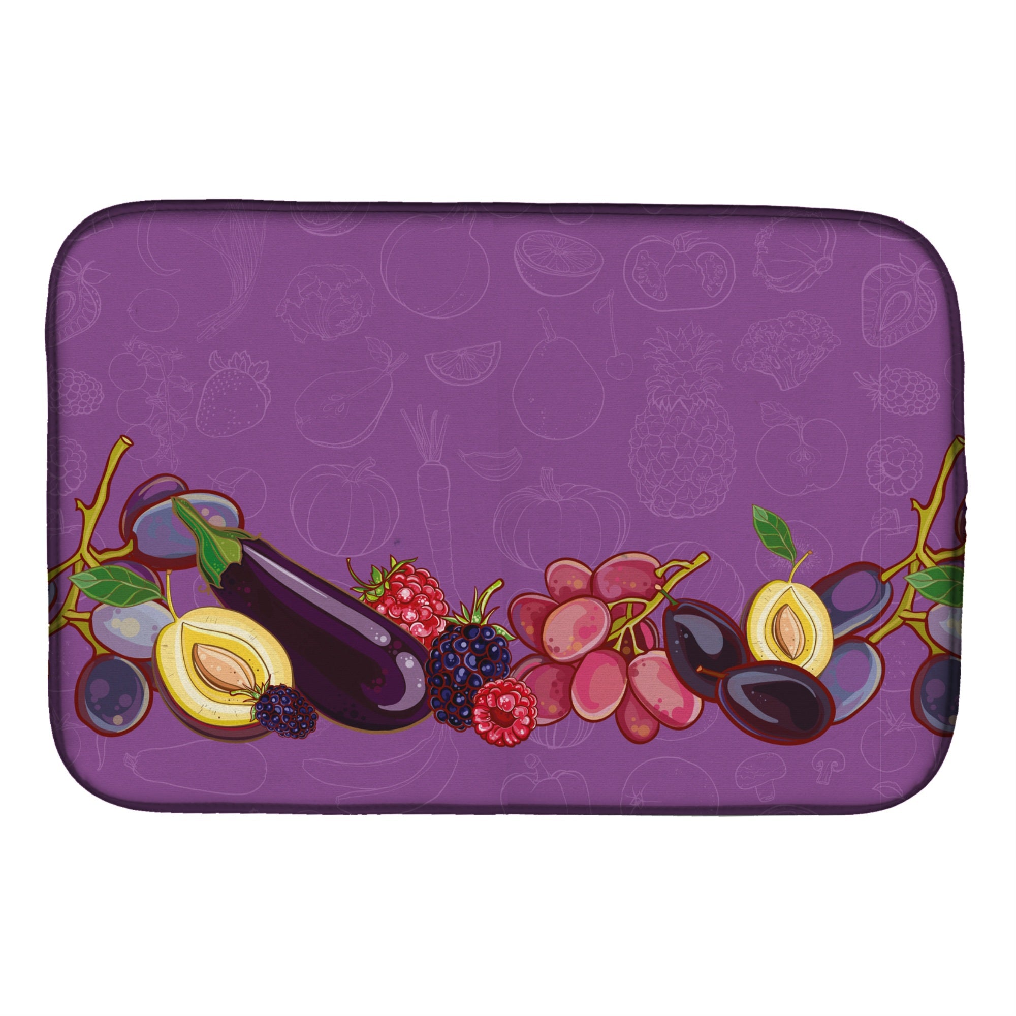 Caroline'S Treasures Bb5132Ddm Dish Drying Mat, 14 X 21