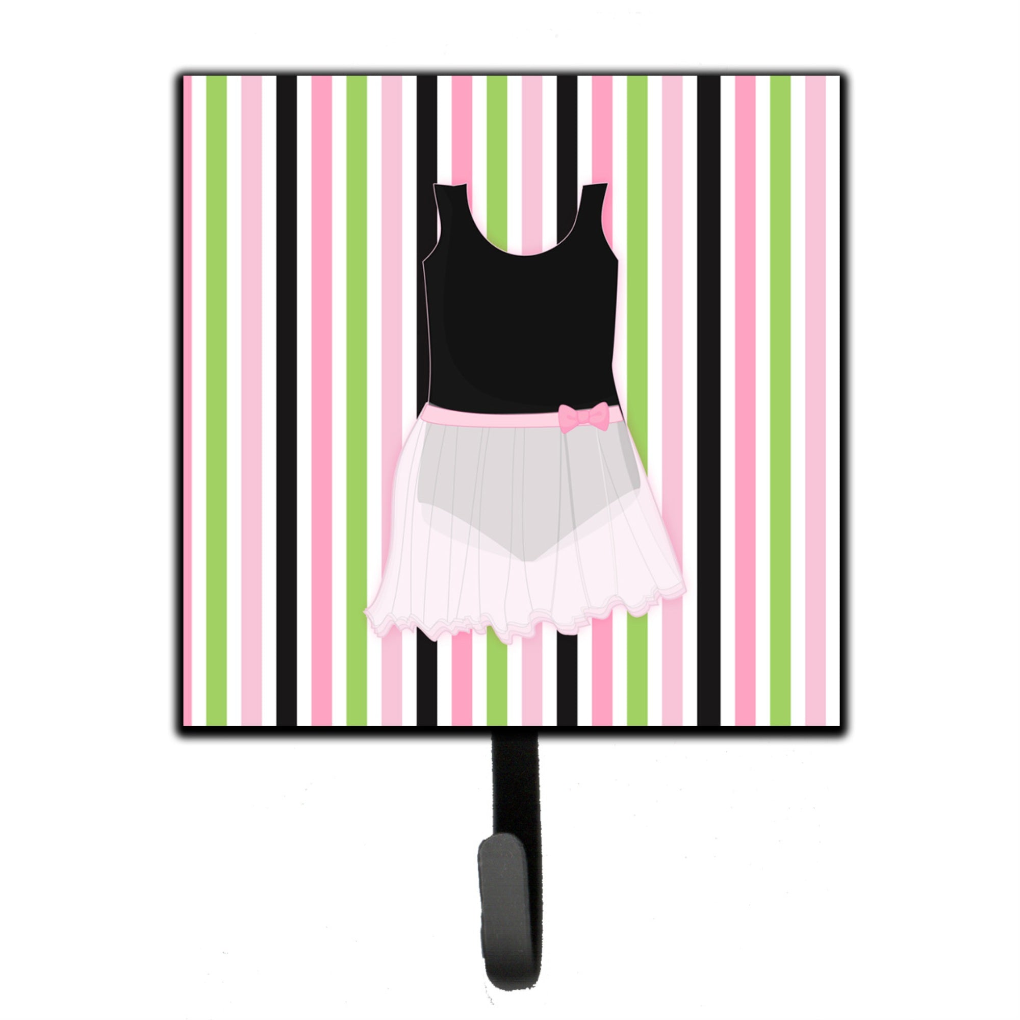 Caroline'S Treasures Ballerina Leotard And Skirt Wall Hook, Small, Multicolor