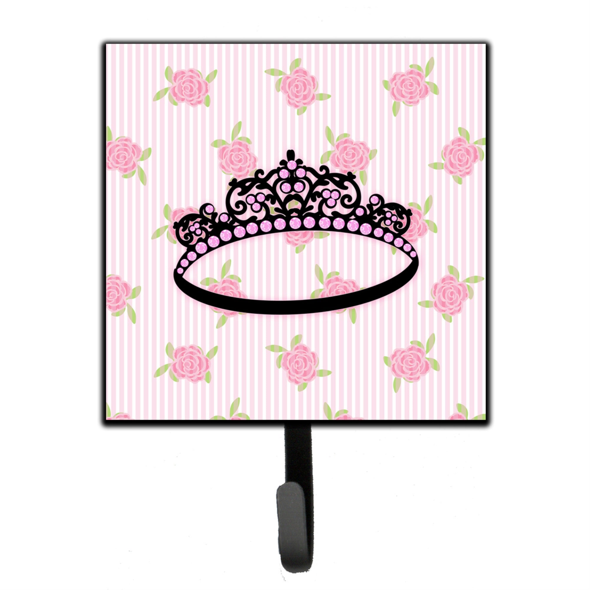 Caroline'S Treasures Ballerina Tiara Sparkles Wall Hook, Small, Multicolor