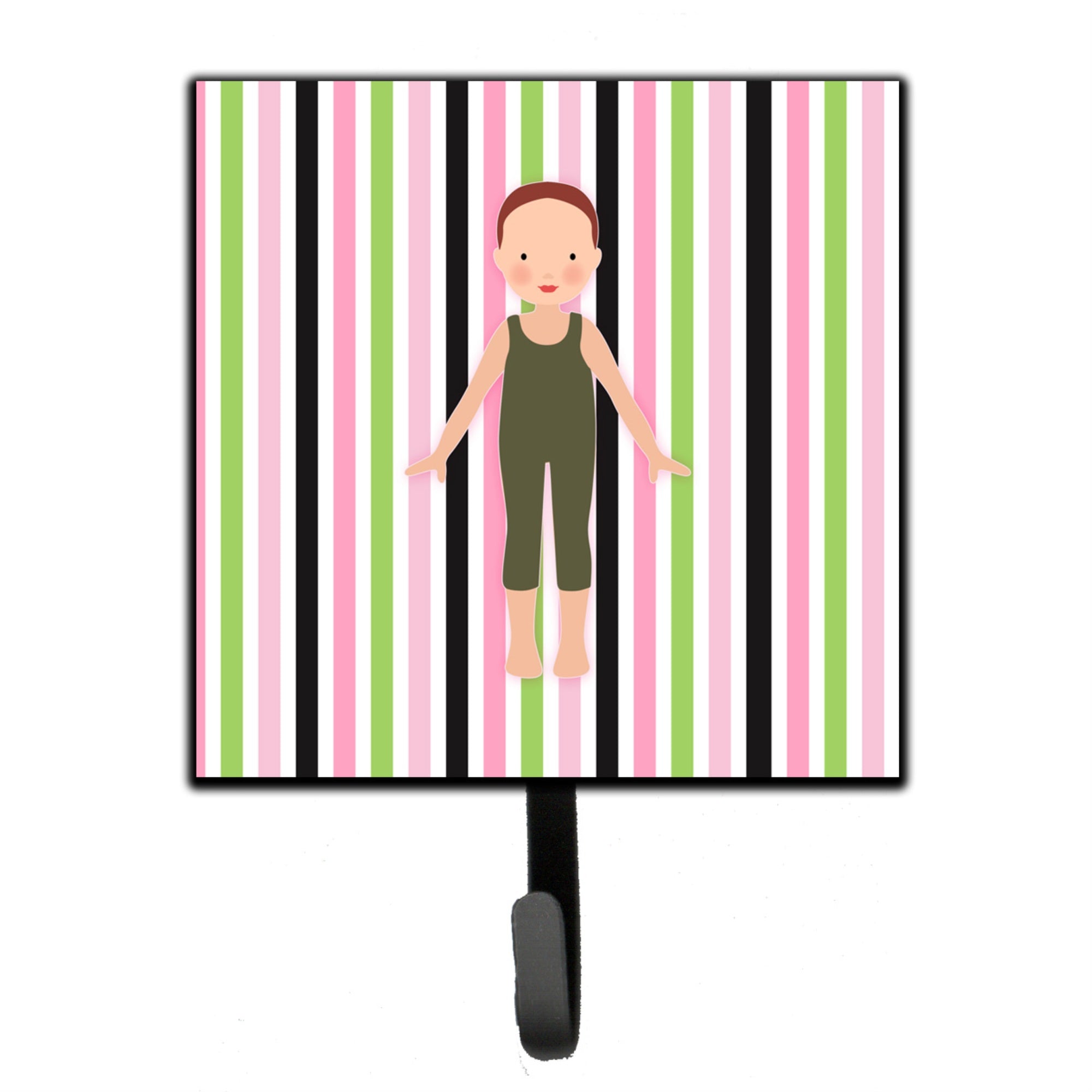 Caroline'S Treasures Dancer Bikatard Flexed Hands Wall Hook, Small, Multicolor