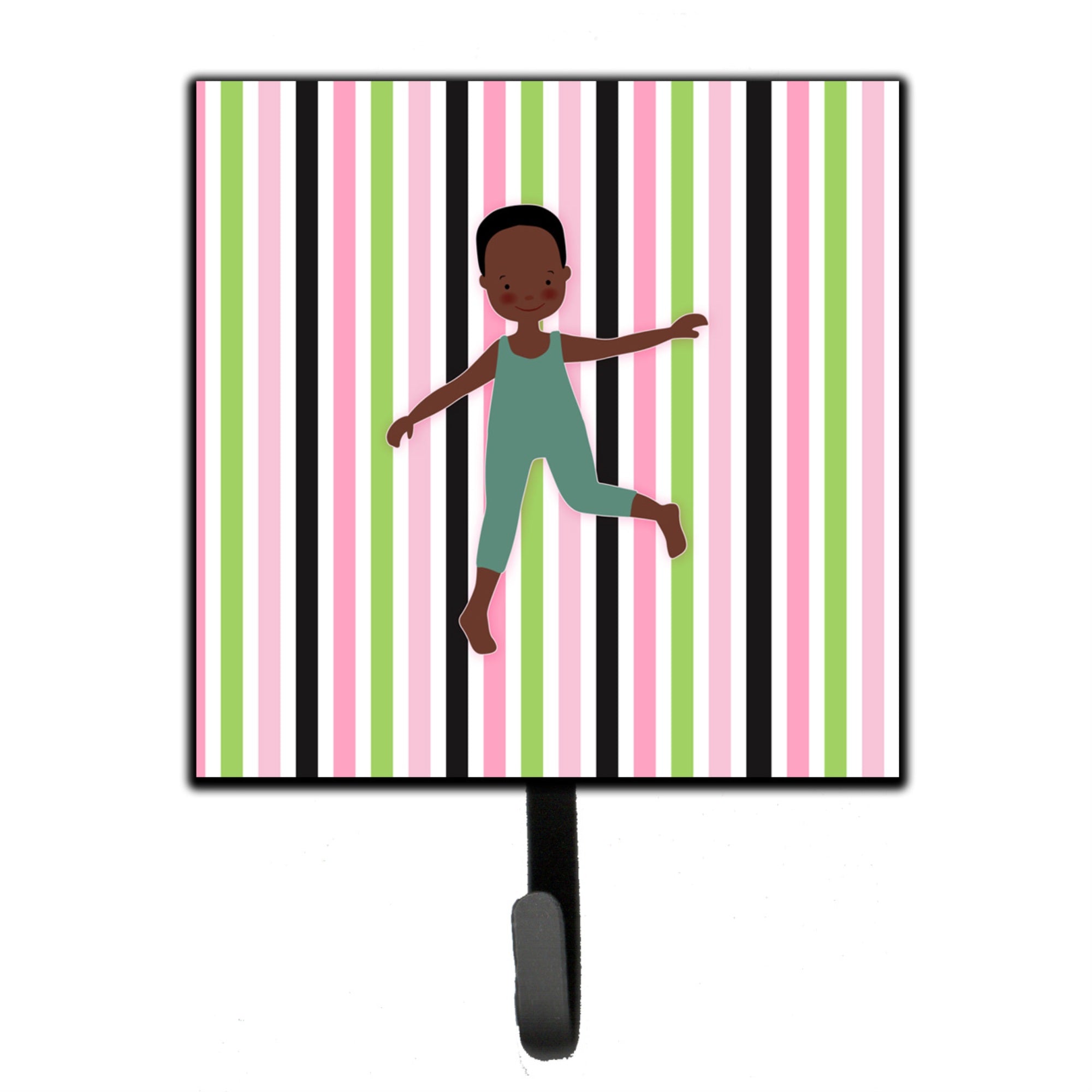 Caroline'S Treasures Dancer Bikatard African American Wall Hook, Small, Multicolor