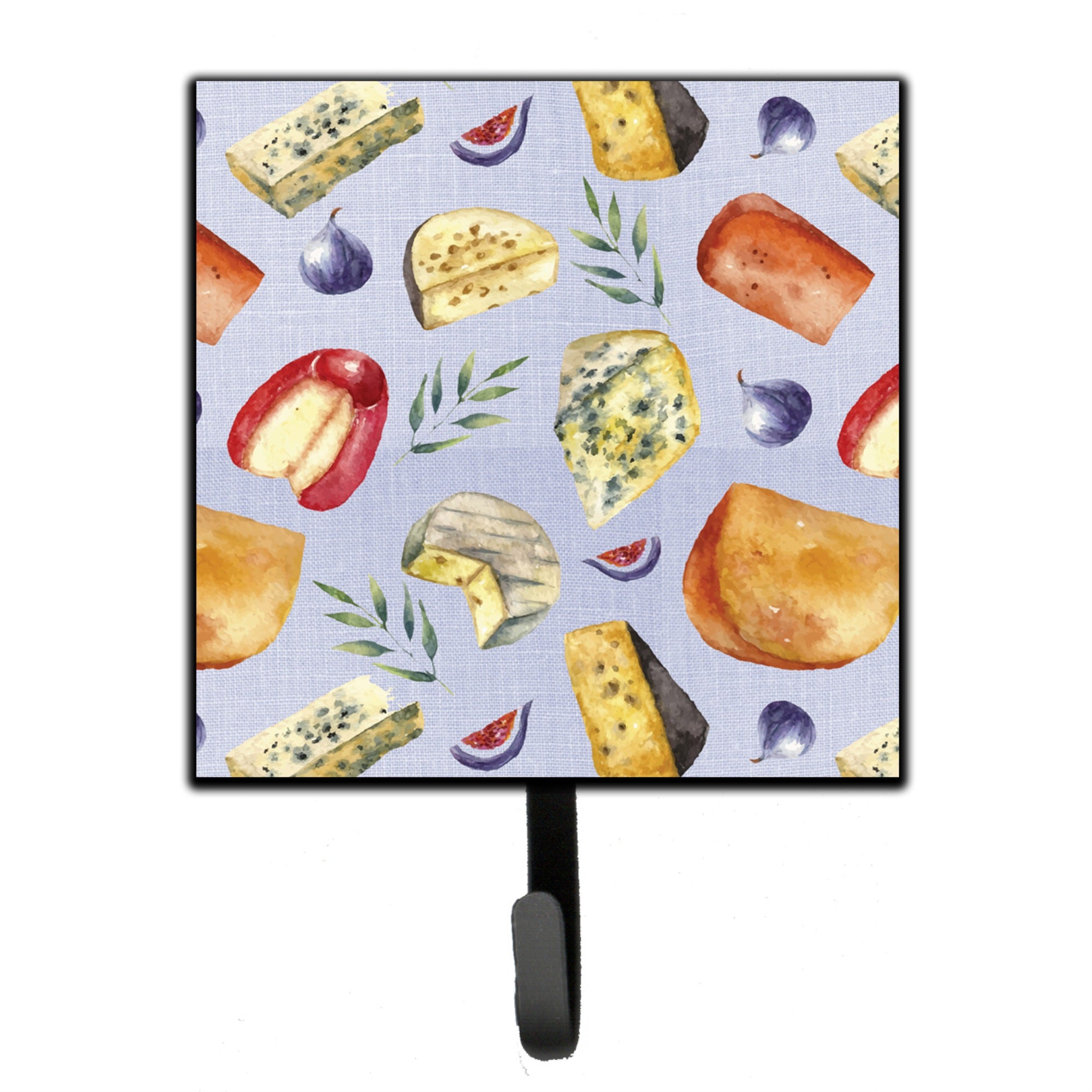 Caroline'S Treasures Assortment Of Cheeses Wall Hook, Small, Multicolor