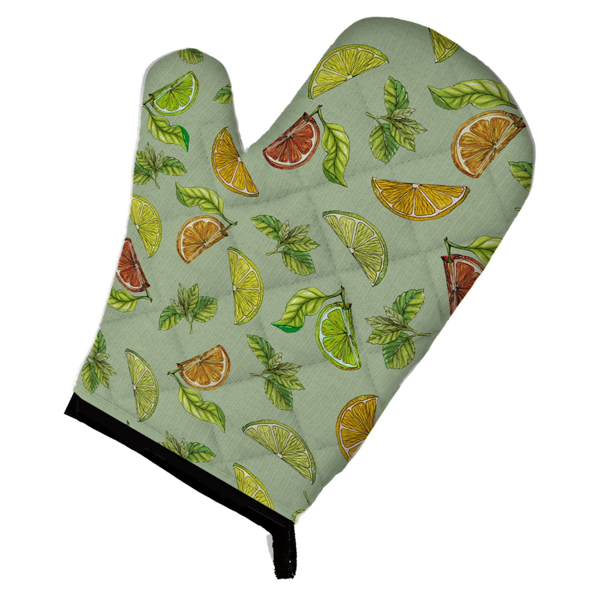 Caroline'S Treasures Bb5206Ovmt Lemons, Limes & Oranges Oven Mitt, 12 H X 8.5 W, Multicolor
