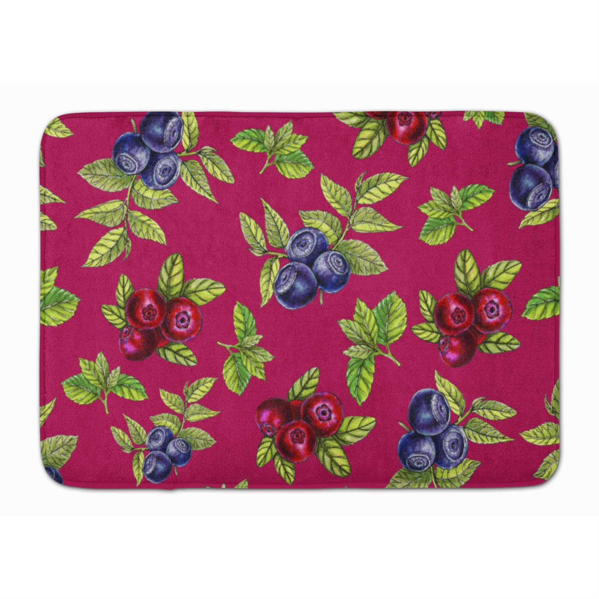 Caroline'S Treasures Berries Floor Mat, 19 H X 27 W, Multicolor
