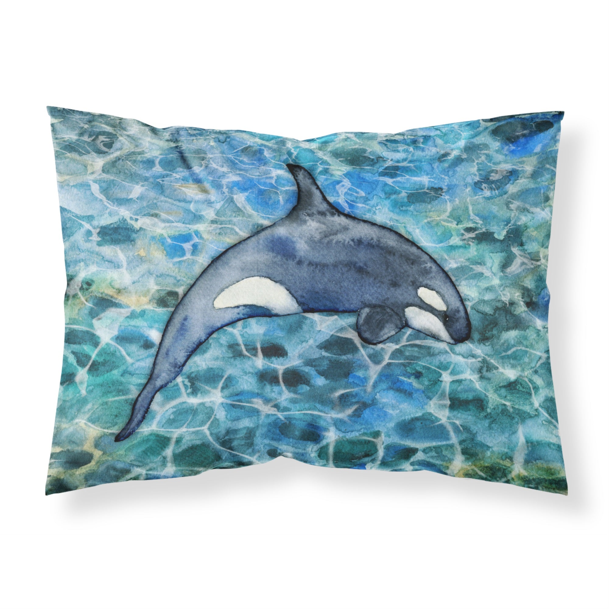 Caroline'S Treasures Killer Whale Orca #2 Pillowcase, Standard, Multicolor