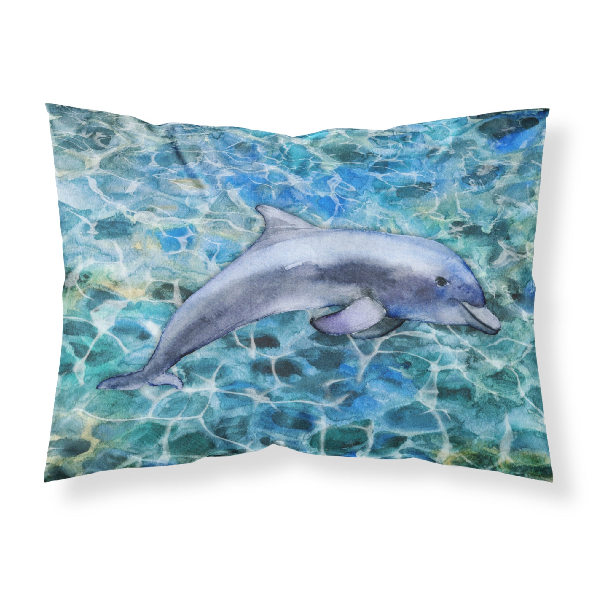 Caroline'S Treasures Dolphin Pillowcase, Standard, Multicolor