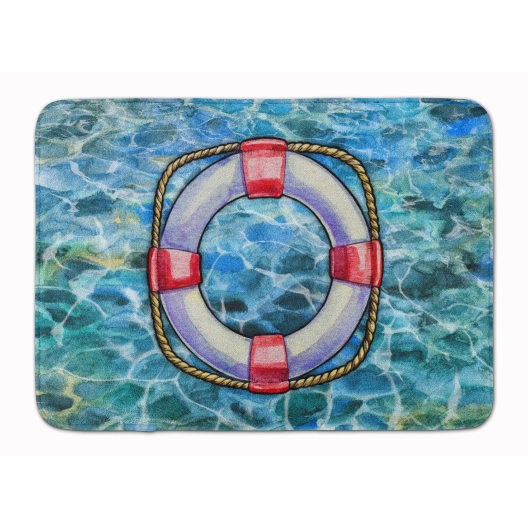 Caroline'S Treasures Life Saver Floor Mat, 19 H X 27 W, Multicolor
