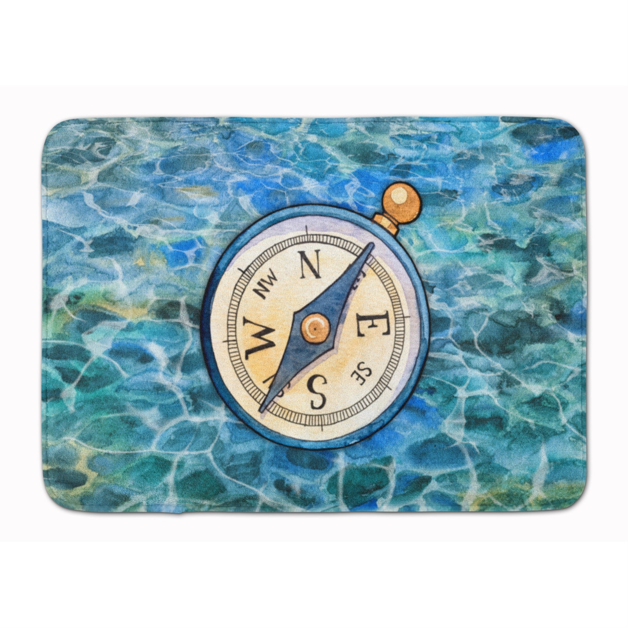 Caroline'S Treasures Compass Floor Mat, 19 H X 27 W, Multicolor