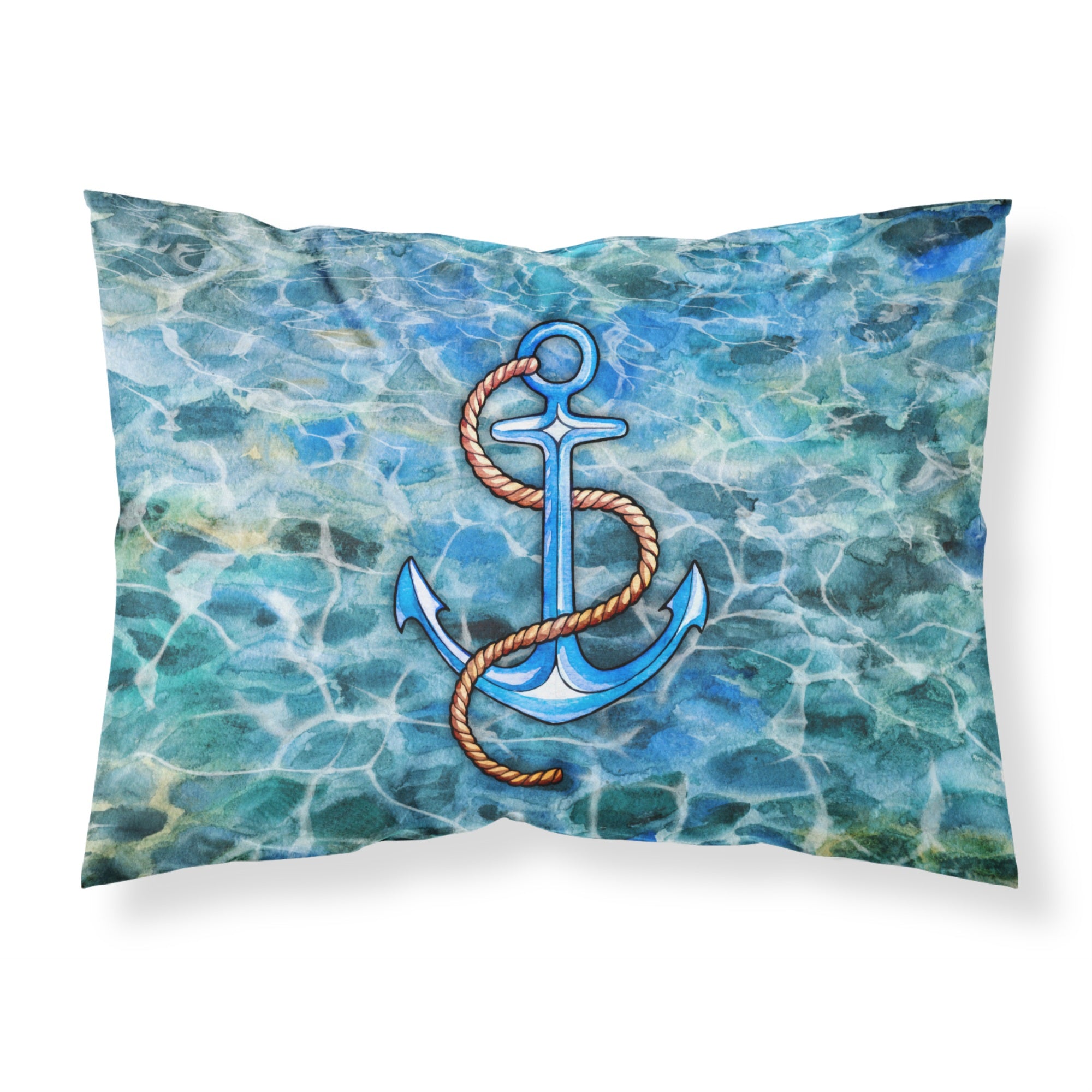 Caroline'S Treasures Anchor Pillowcase, Standard, Multicolor