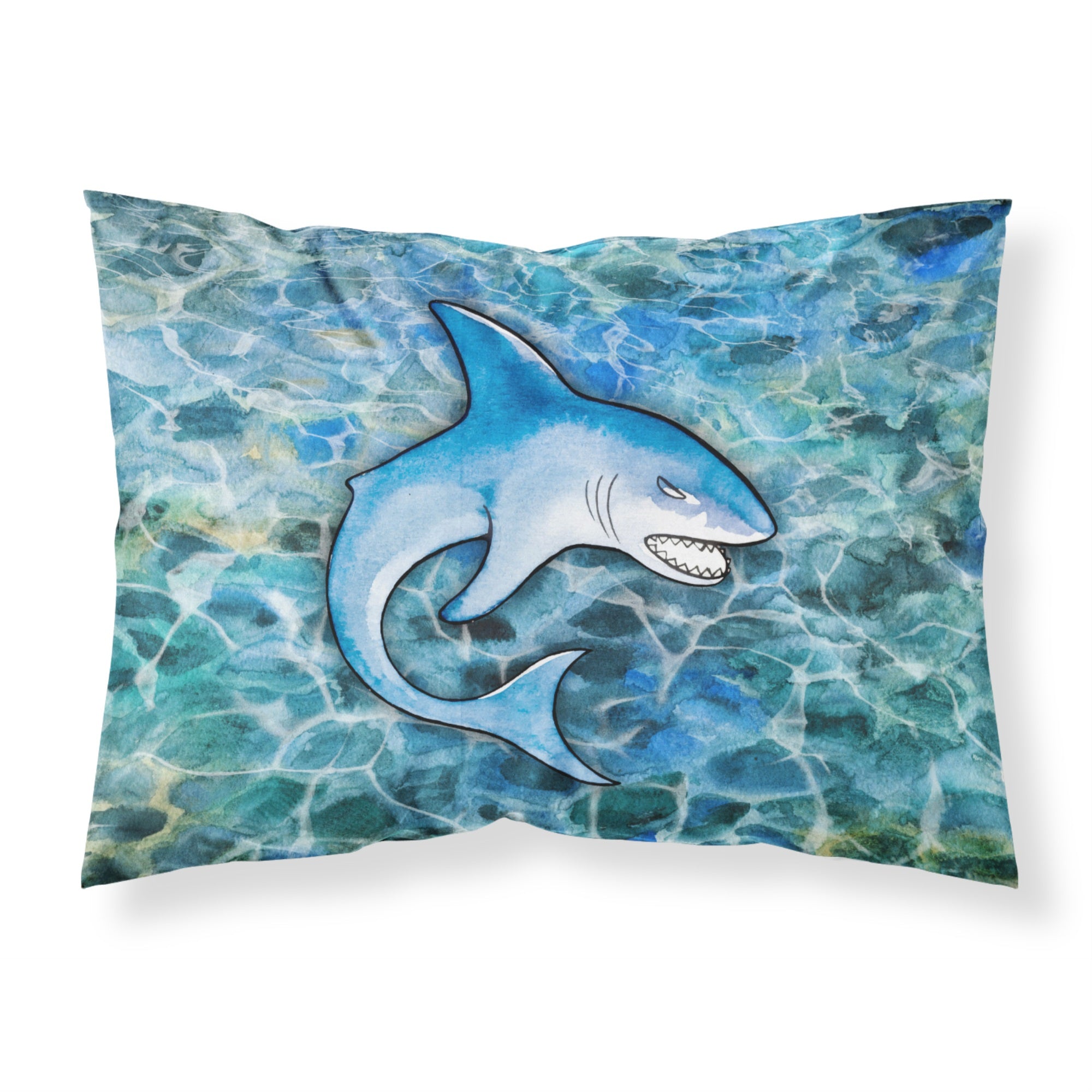 Caroline'S Treasures Shark Pillowcase, Standard, Multicolor